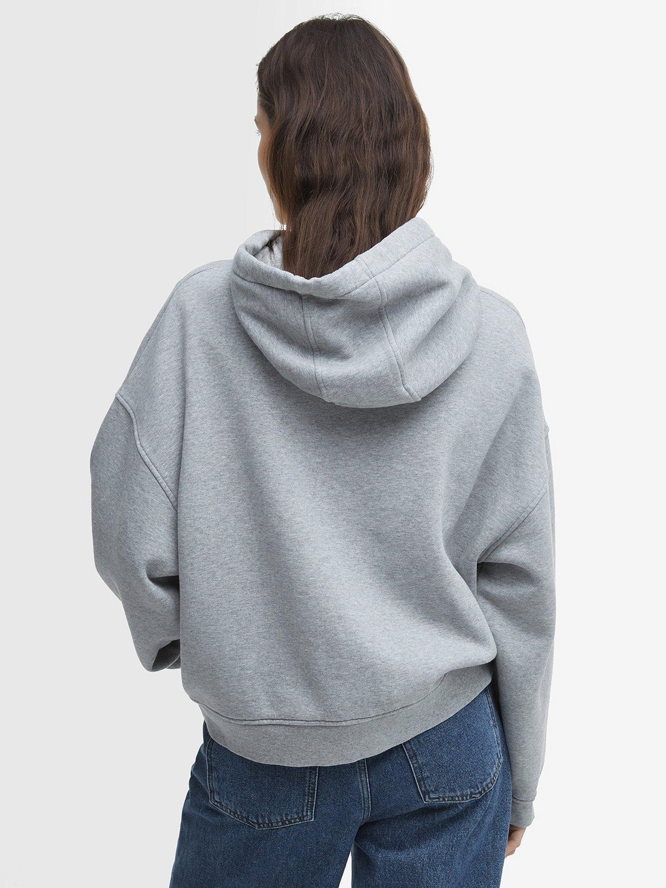 Image 2 of 6 of Barbour Mayfield Hoodie - Grey