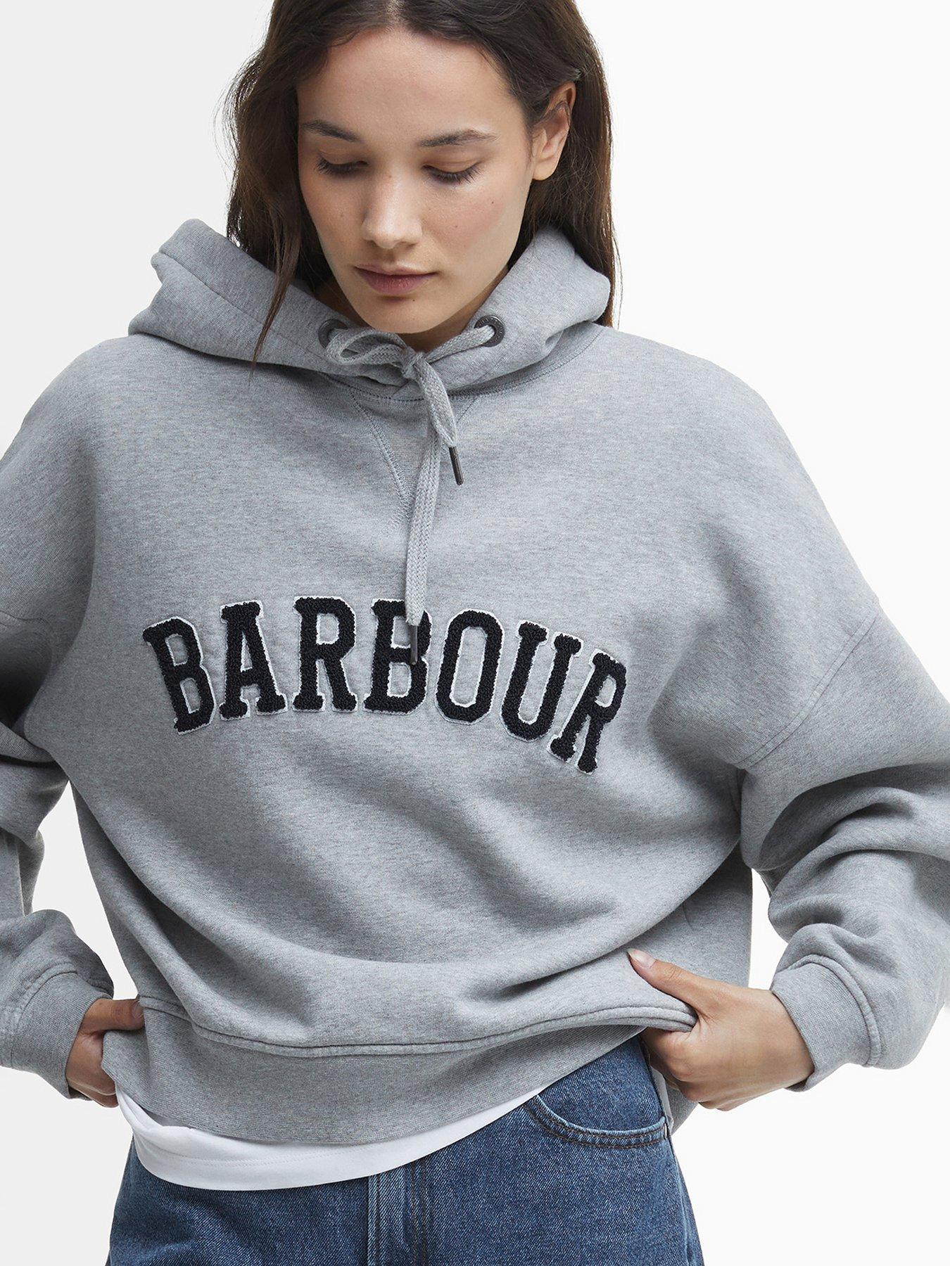 Image 4 of 6 of Barbour Mayfield Hoodie - Grey