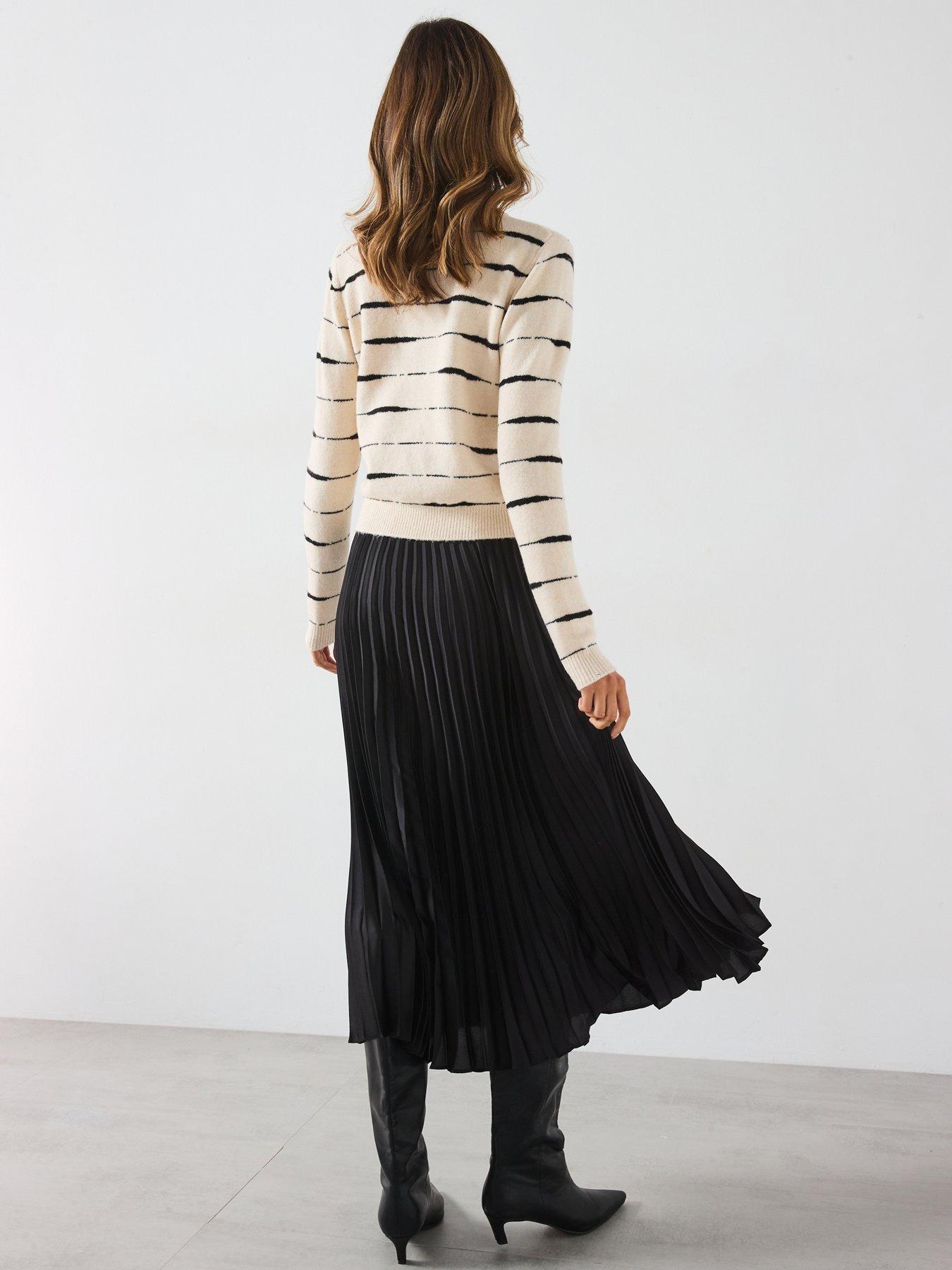Image 6 of 6 of Mango Tiger Stripe Jumper - Multi