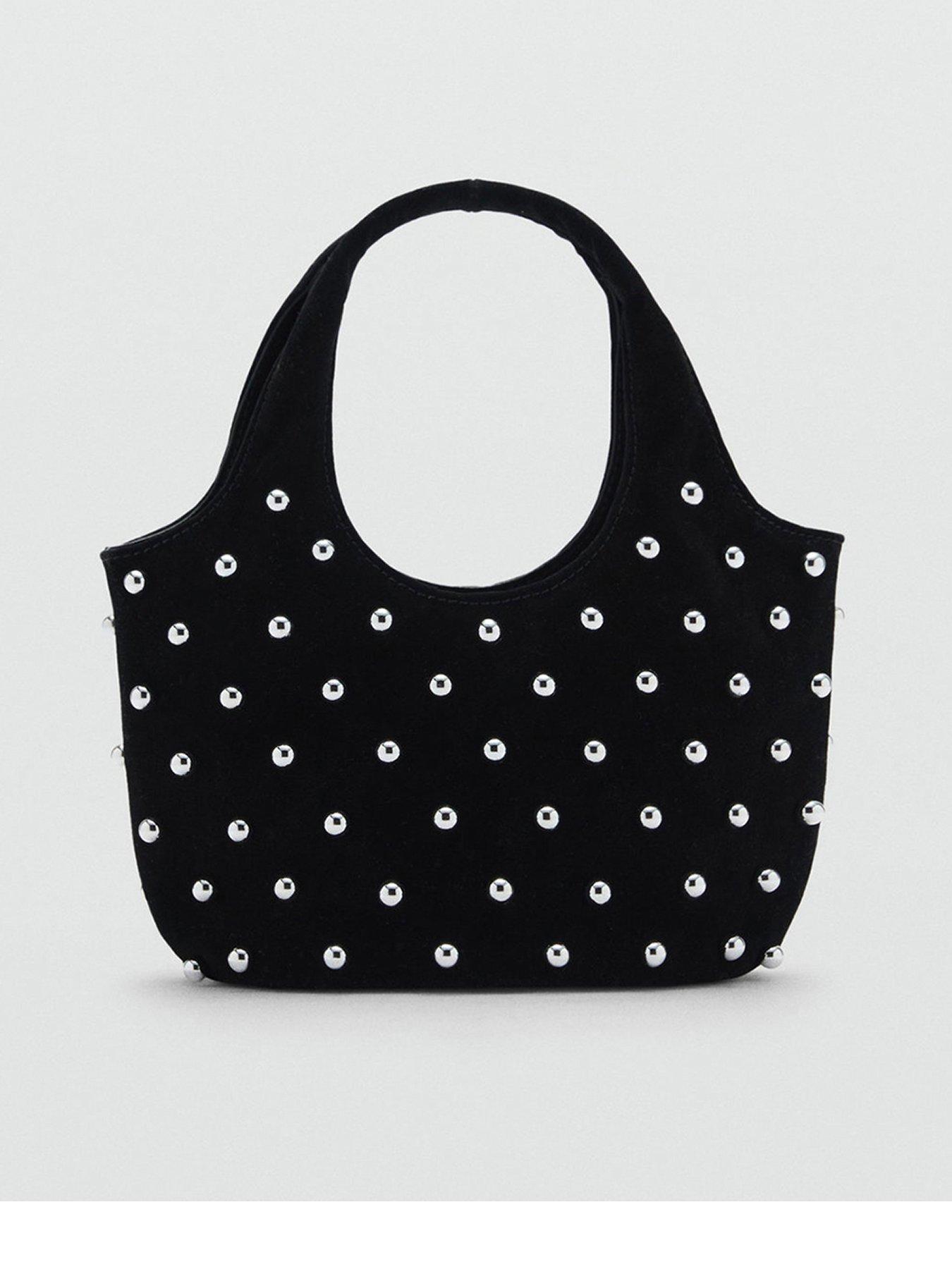 undefined Black Studded Bag