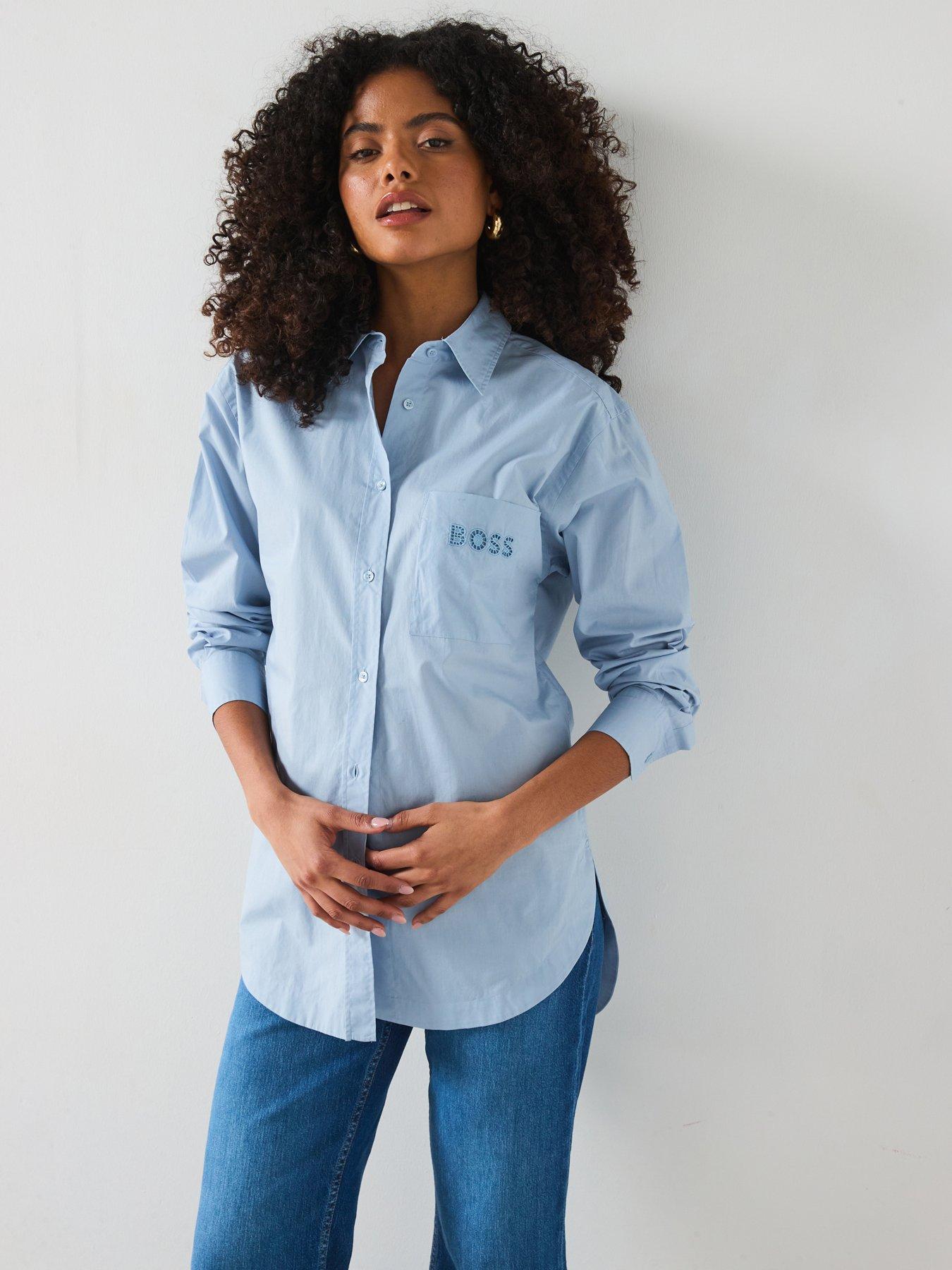 undefined Bostucci Logo Shirt - Blue