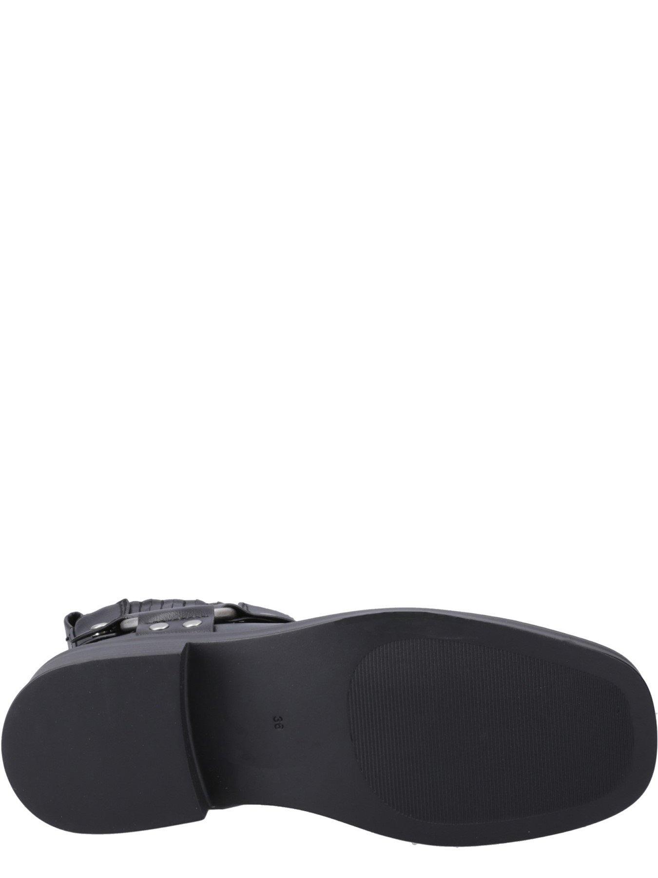  image of only-bax-pu-short-biker-boot-black