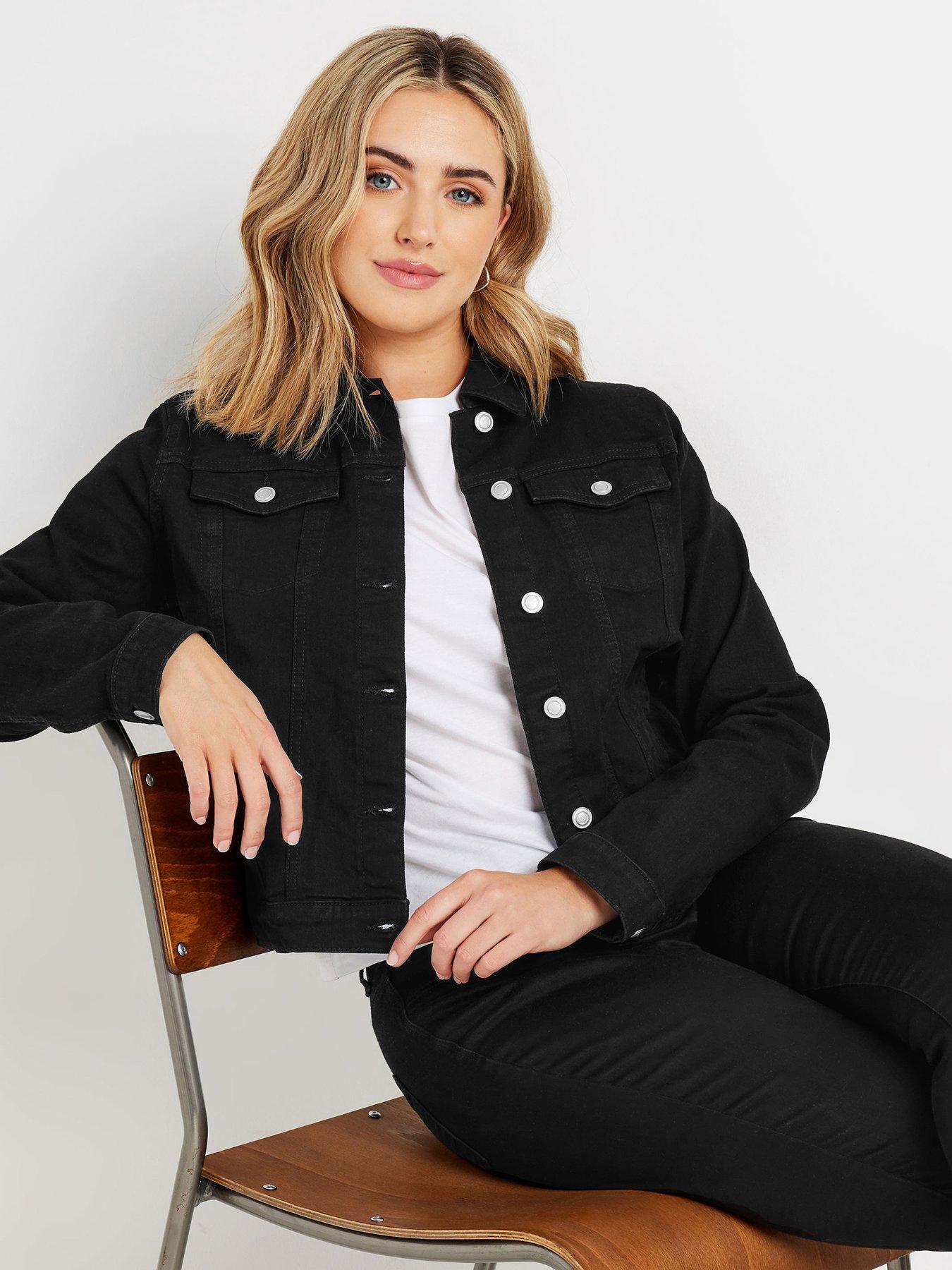 undefined Denim Jacket - Black