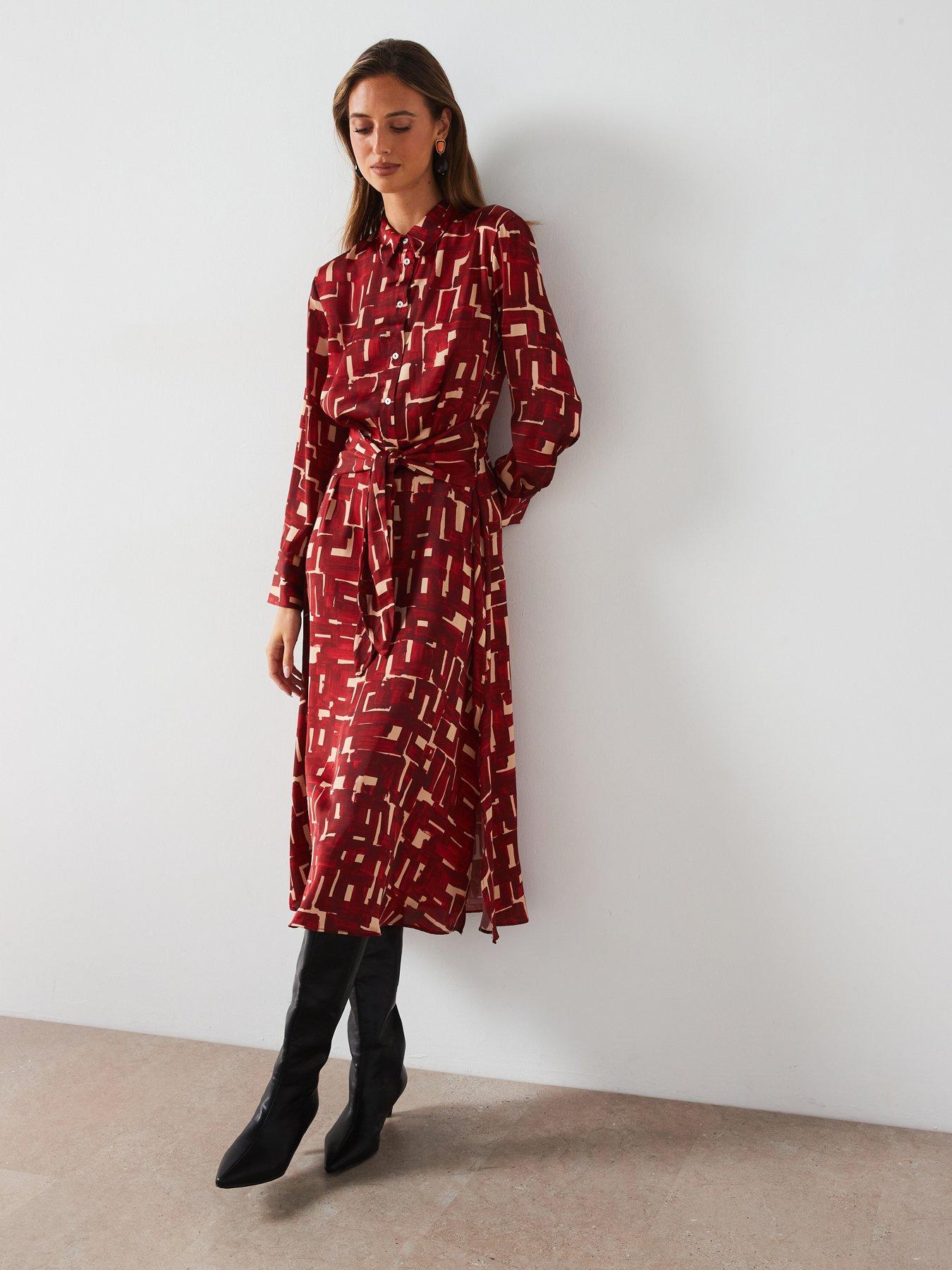 Shirt dress mango online