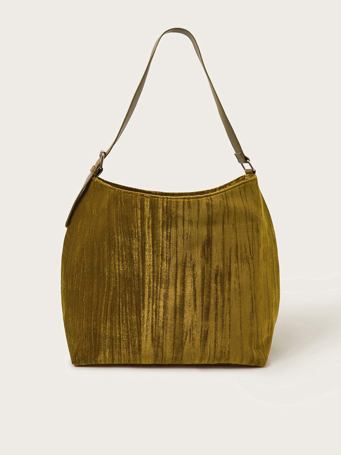 Erin Velvet Hobo Bag
