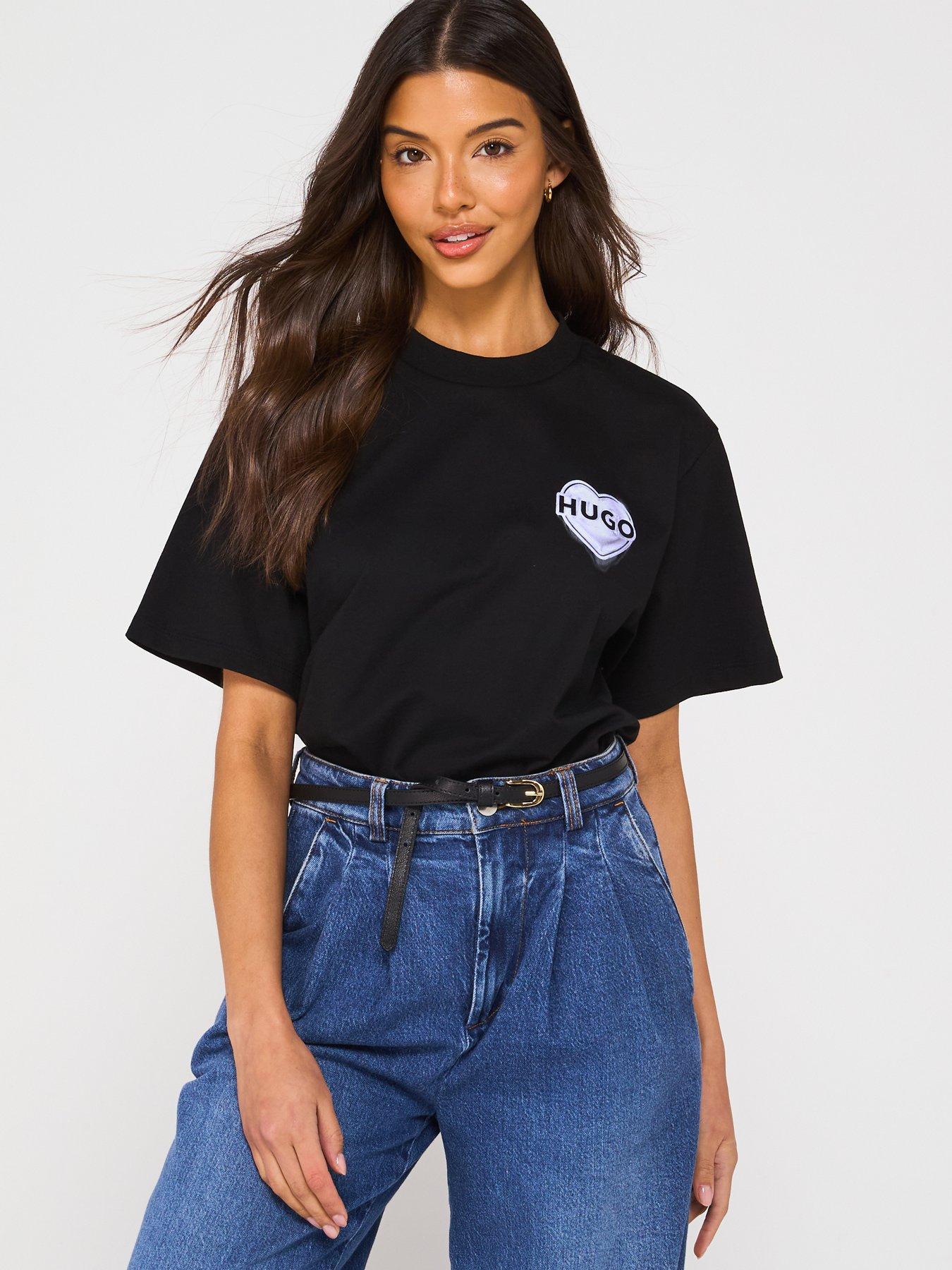 undefined Vintage Logo T-Shirt - Black
