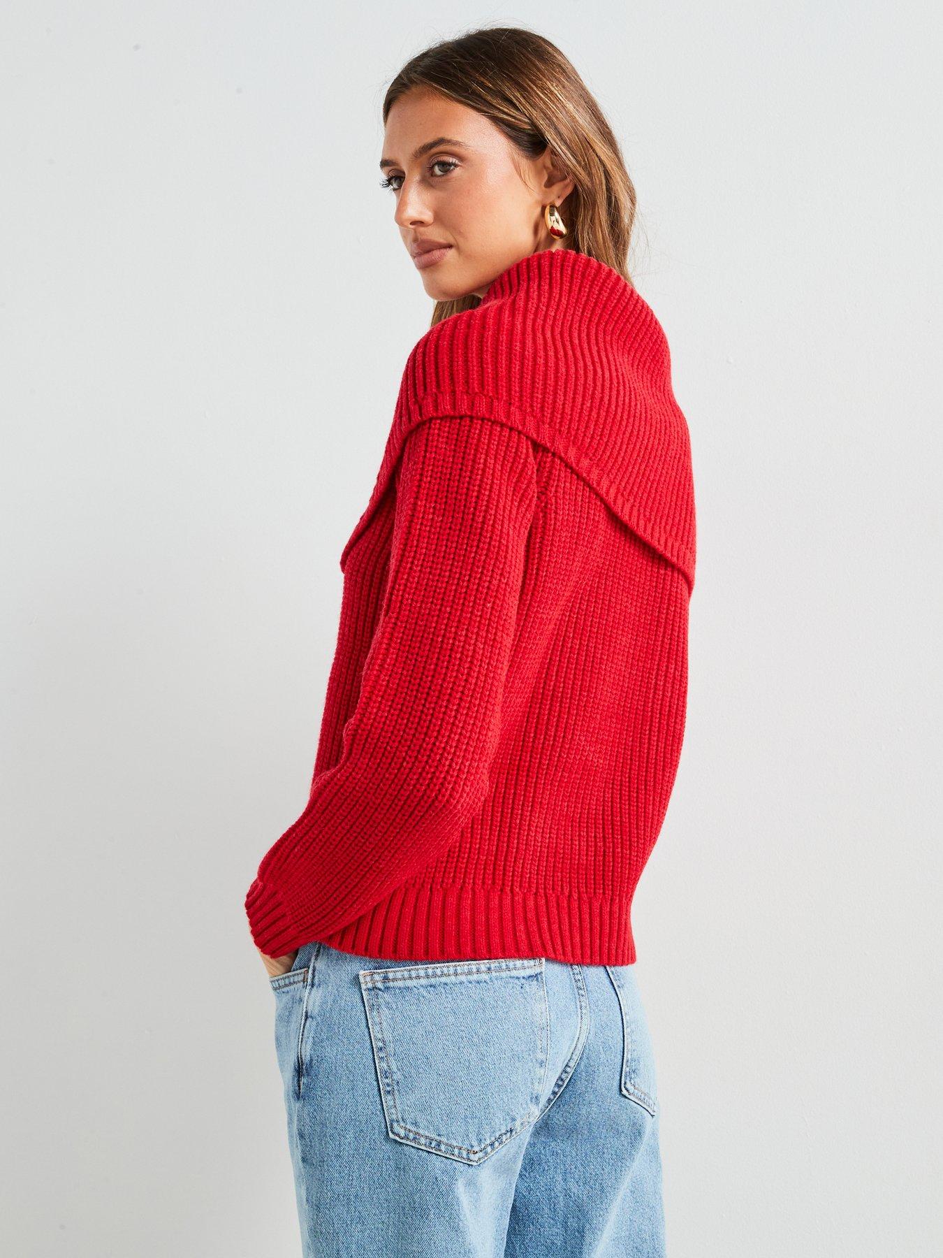 Mango funnel neck sweater best sale