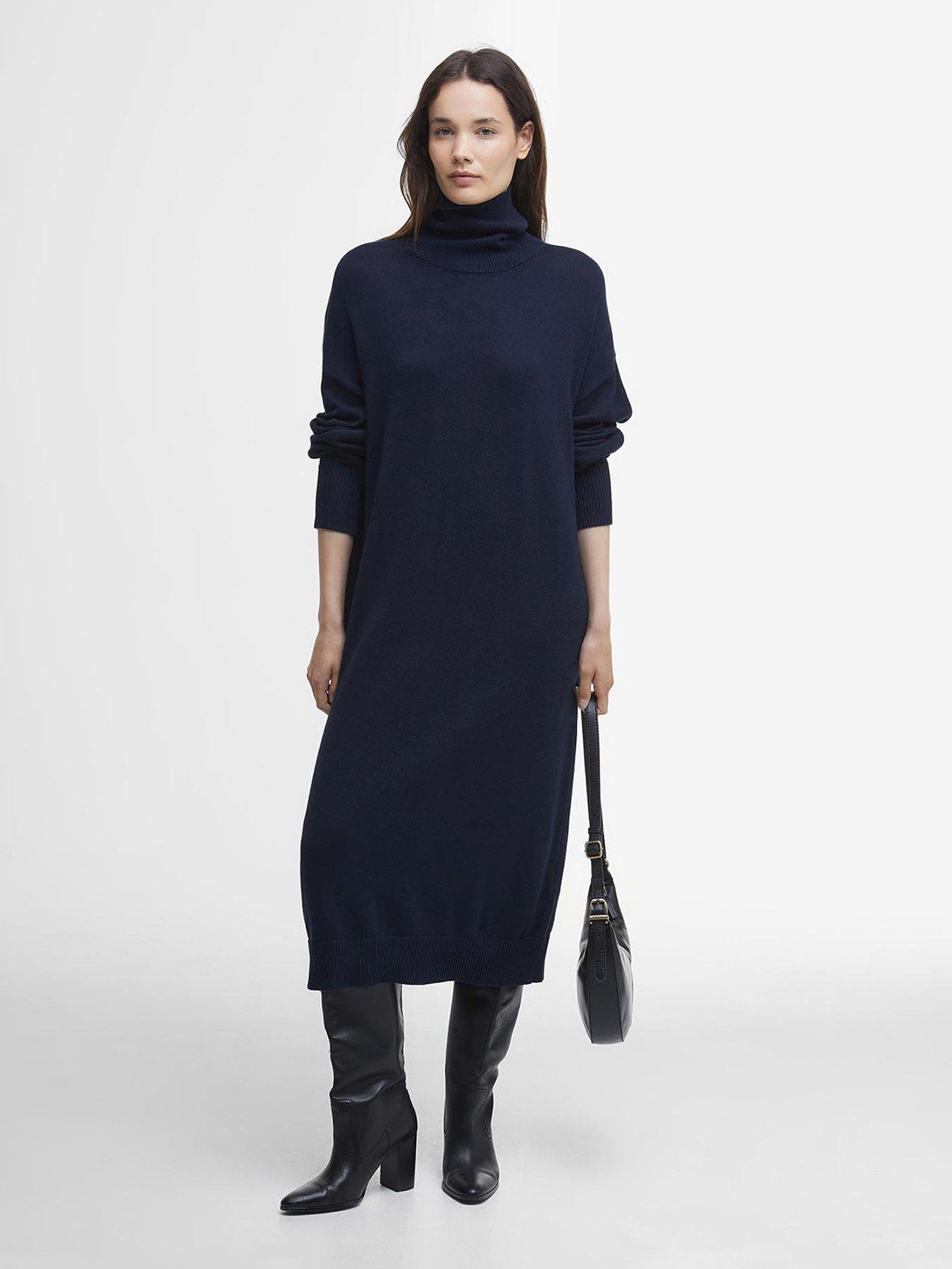 Barbour dress navy deals