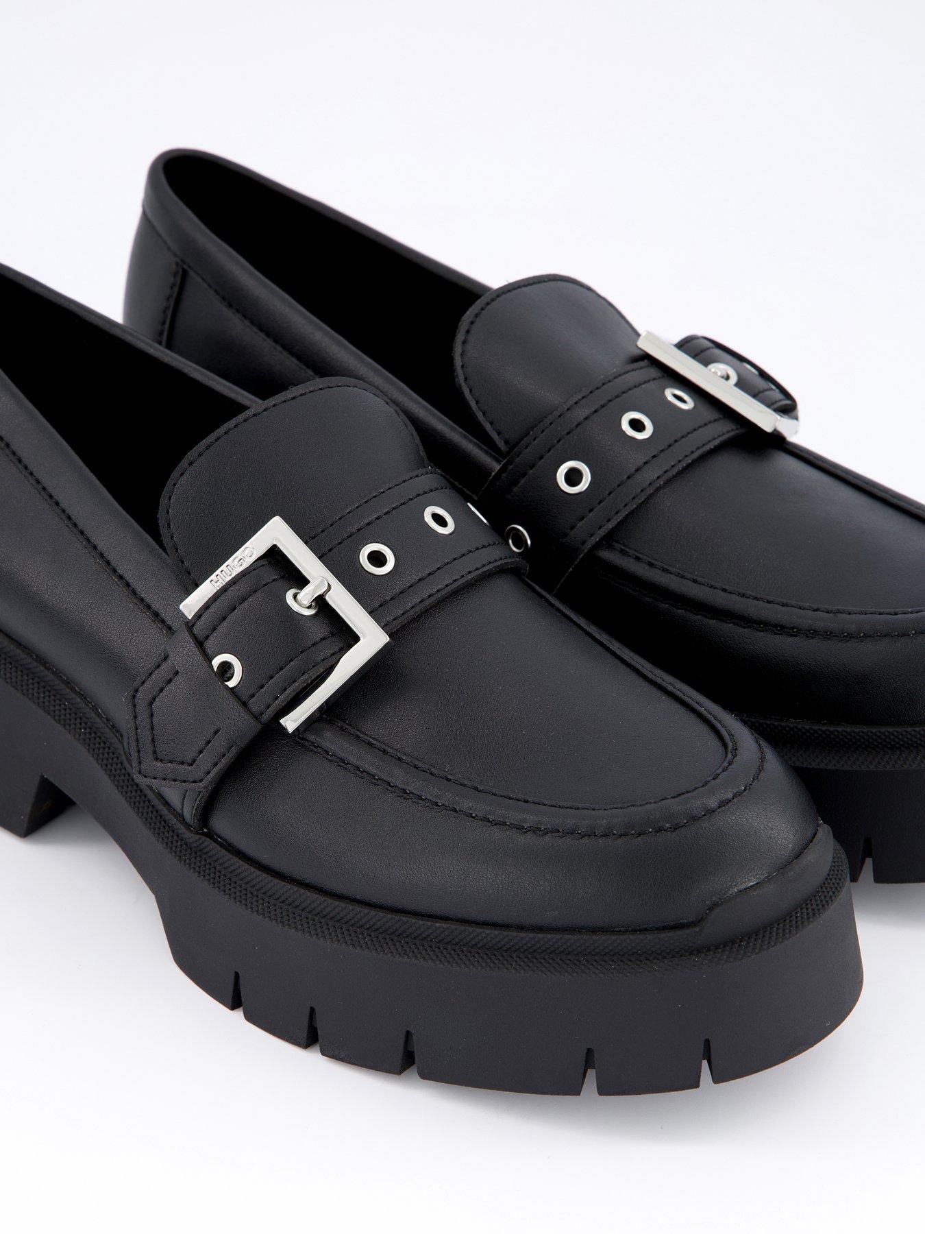 Mocassin Femme Kris De HUGO - Cuir De Vache, Semelle Caoutchouc - Look Casual élégant