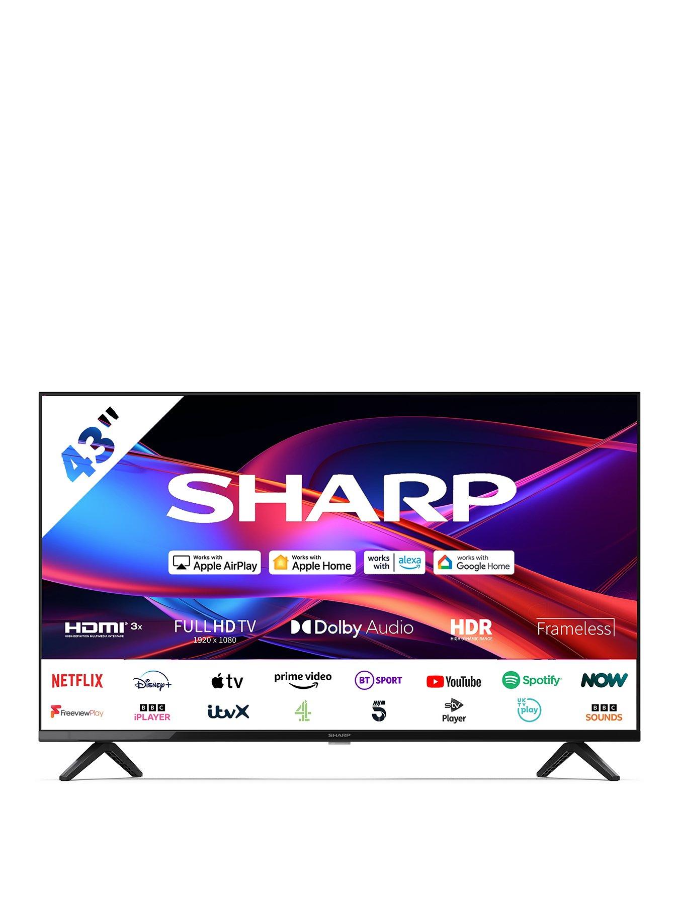 Sharp 43Gd2K 43-Inch Full Hd Smart Roku Tv