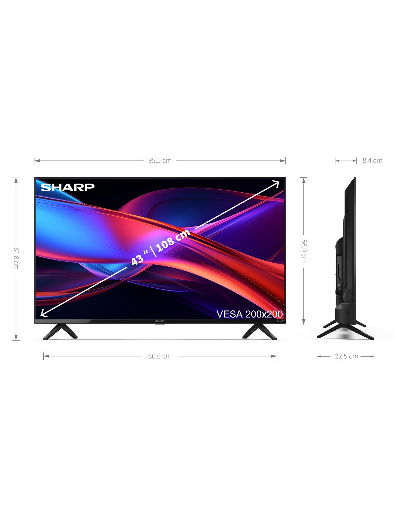 Image 4 of 6 of Sharp 43GD2K 43-inch Full HD&nbsp;Smart Roku TV