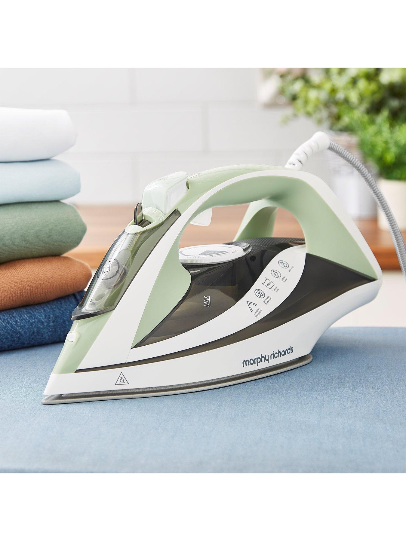 Image 2 of 7 of Morphy Richards Turbo Steam Iron 2400W Laurel Green
