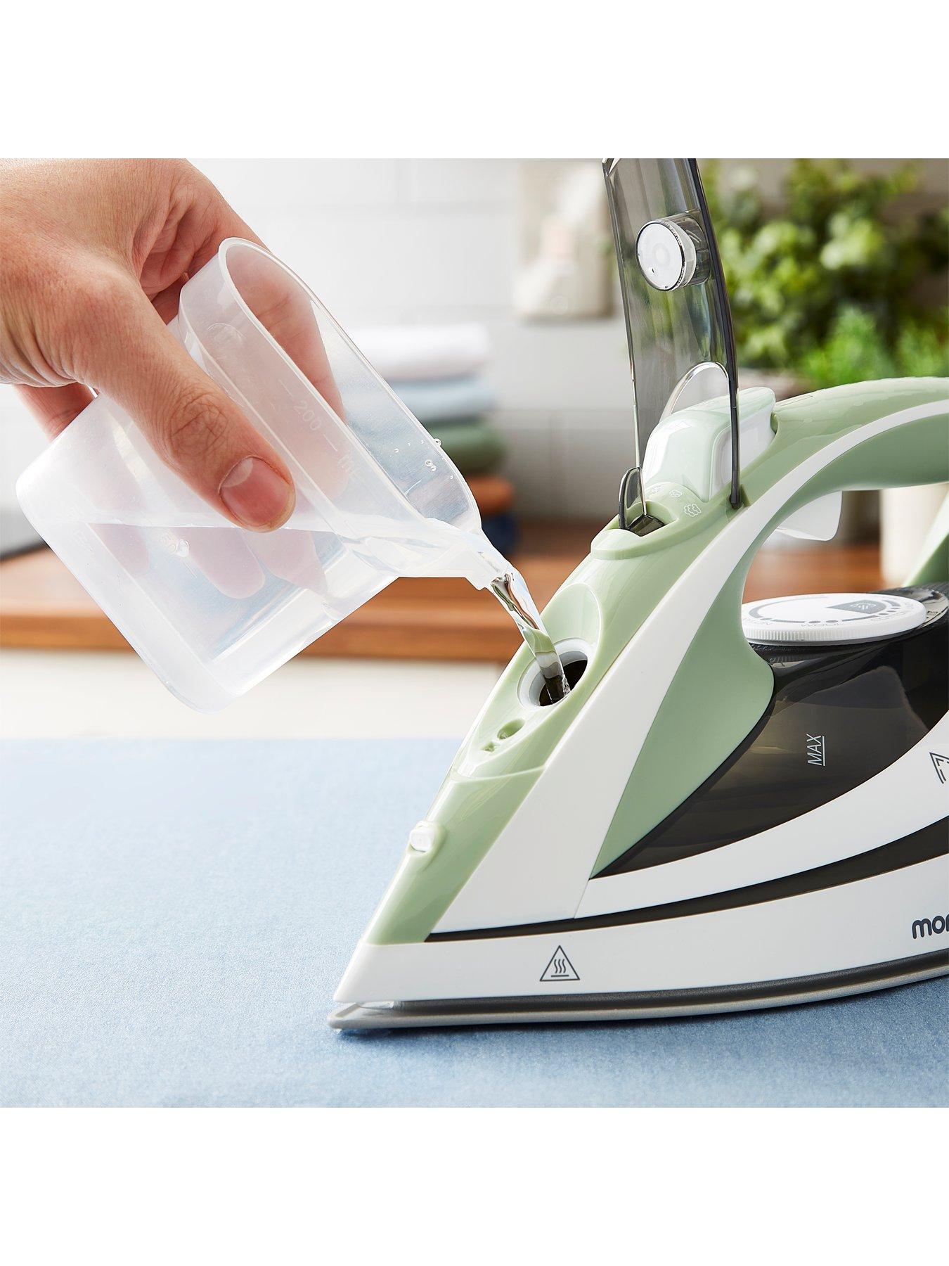 Image 6 of 7 of Morphy Richards Turbo Steam Iron 2400W Laurel Green