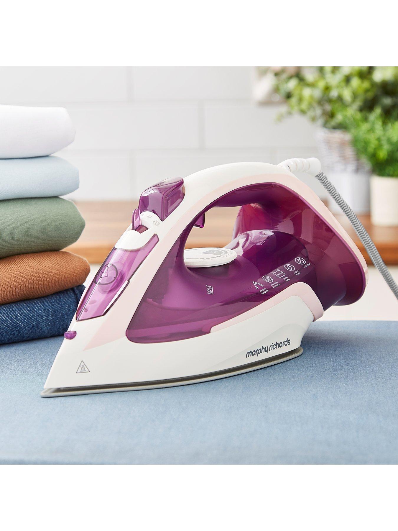 Image 2 of 7 of Morphy Richards Turbo Steam Iron 2400W Amethyst