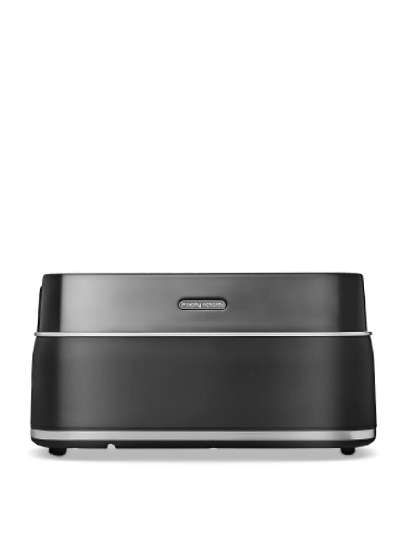 Image of Morphy Richards Signature Black 4 Slice Toaster