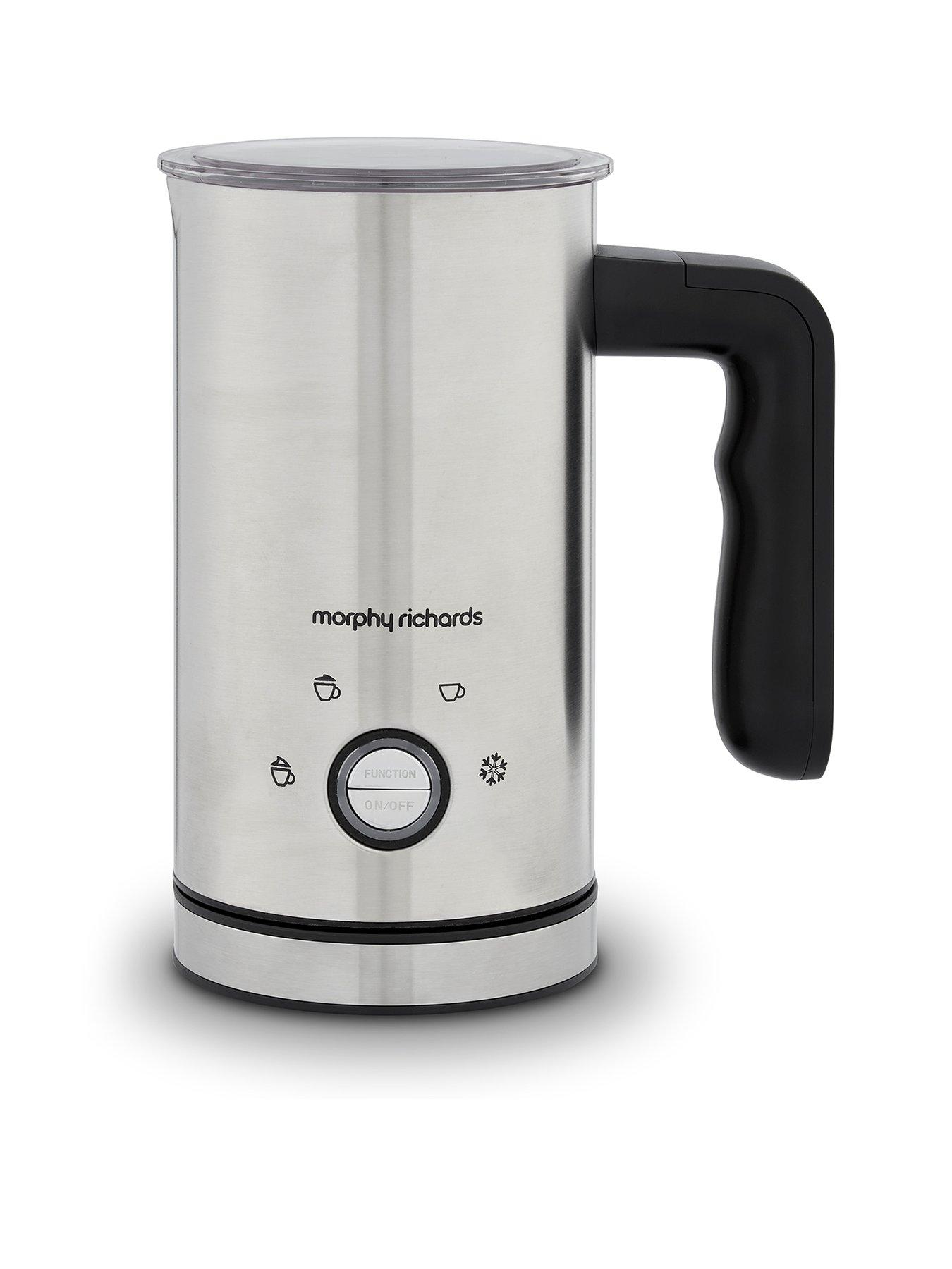 Morphy Richards Brew  &  Blend Stainless Steel Electric Milk Frother