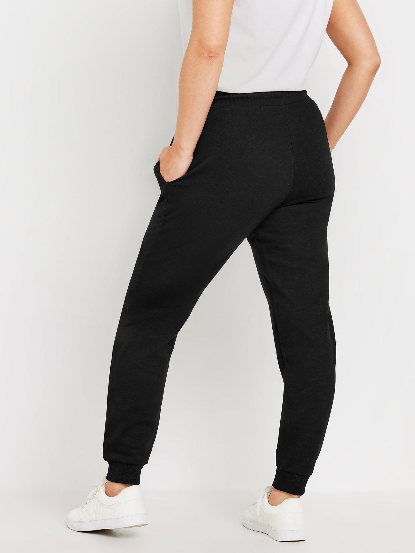 Image 2 of 4 of M&Co 2 Pack Cuffed Joggers - Black
