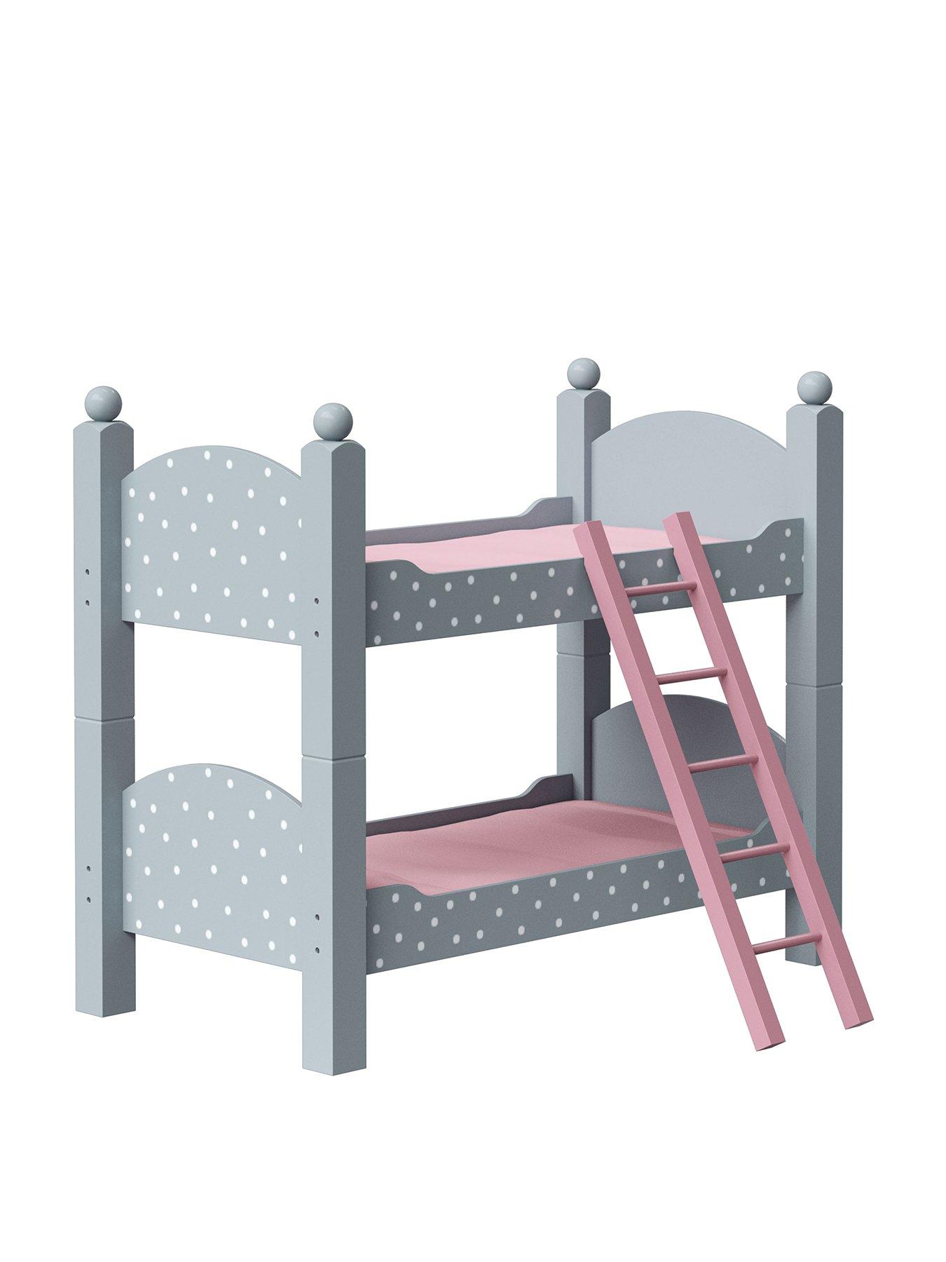 Teamson Kids Olivia's Little World Polka Dots Double Bunk Bed Very