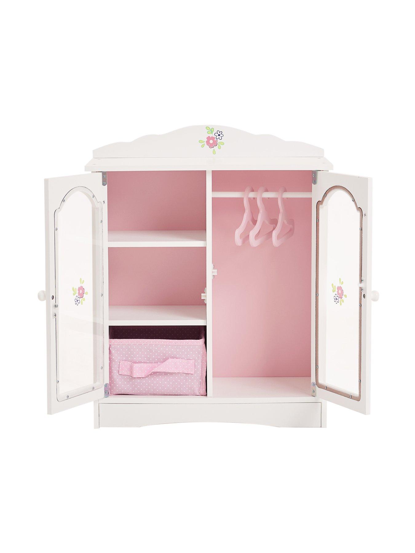 Image 3 of 7 of Teamson Kids Olivia's Little World - Fancy Closet with 3 hangers
