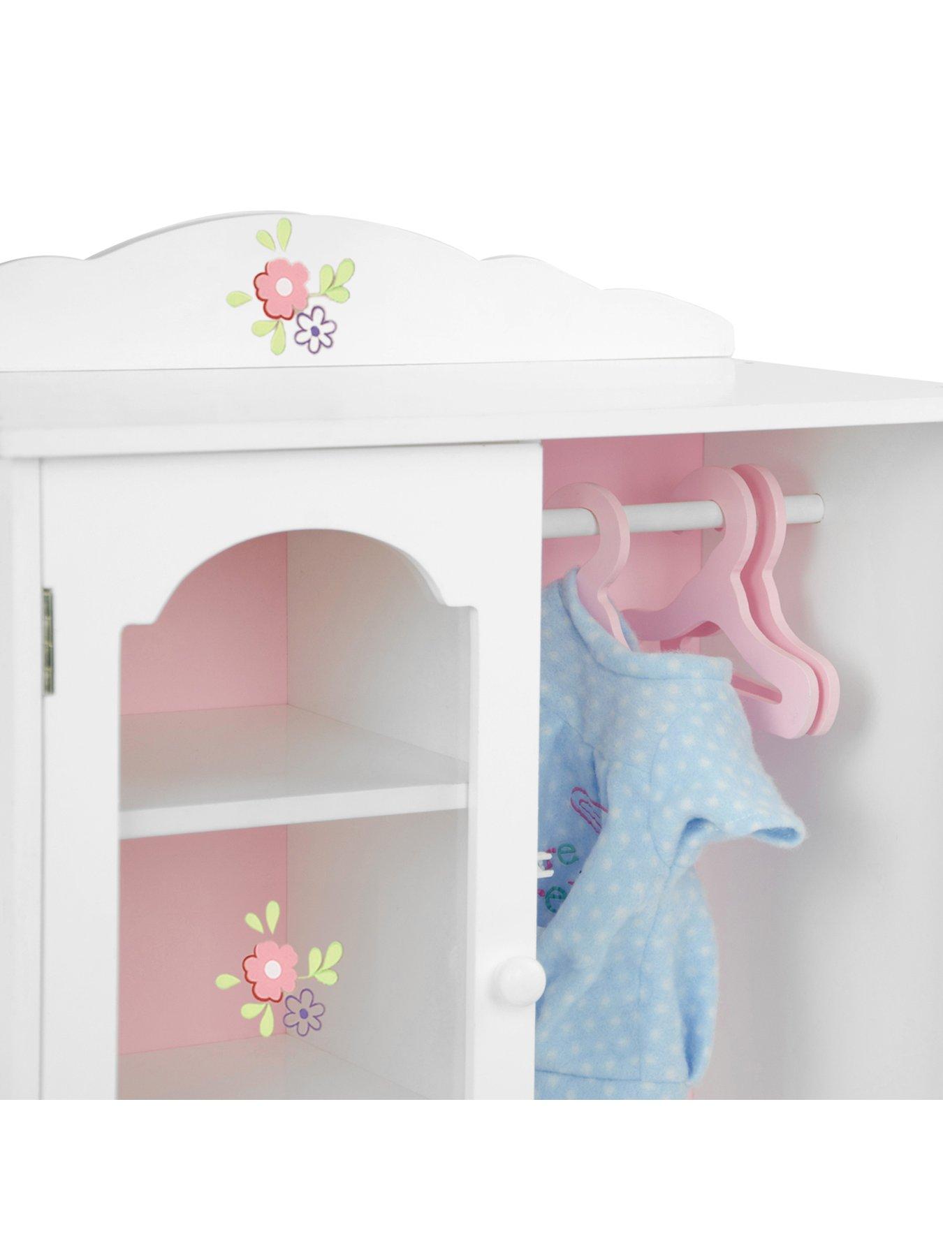 Image 4 of 7 of Teamson Kids Olivia's Little World - Fancy Closet with 3 hangers