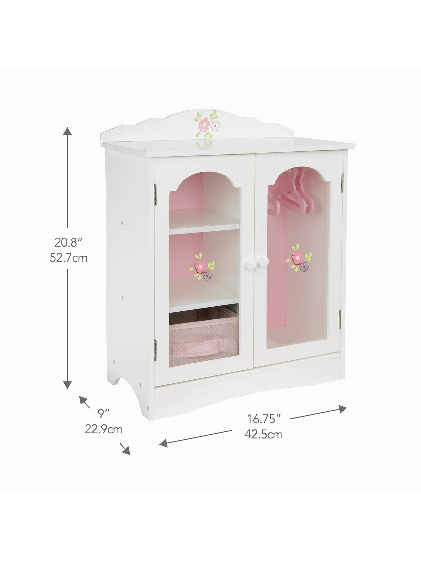 Image 5 of 7 of Teamson Kids Olivia's Little World - Fancy Closet with 3 hangers