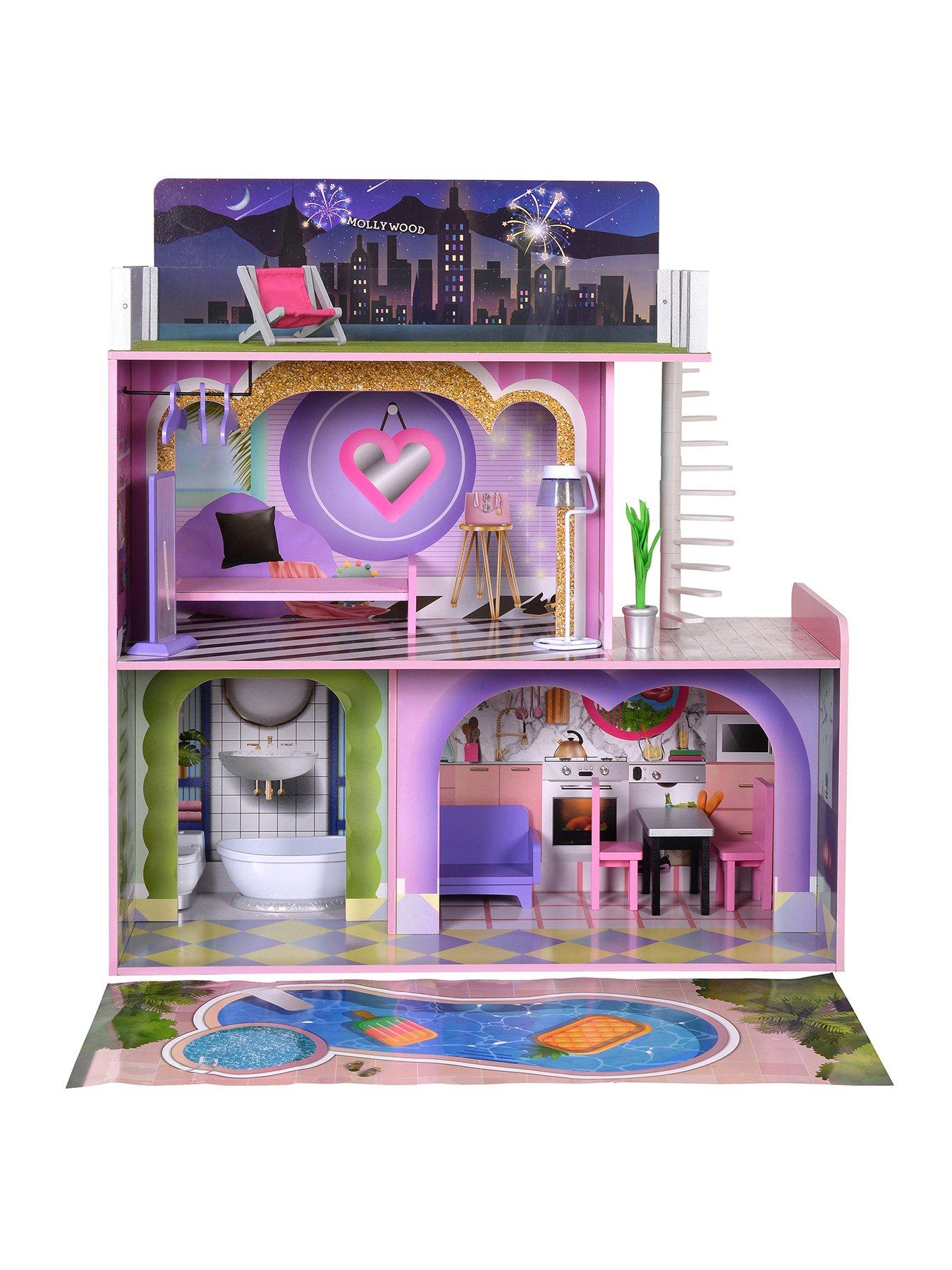 Teamson Kids Olivia's Little World - Dreamland Sunset Doll House - Multi-colour