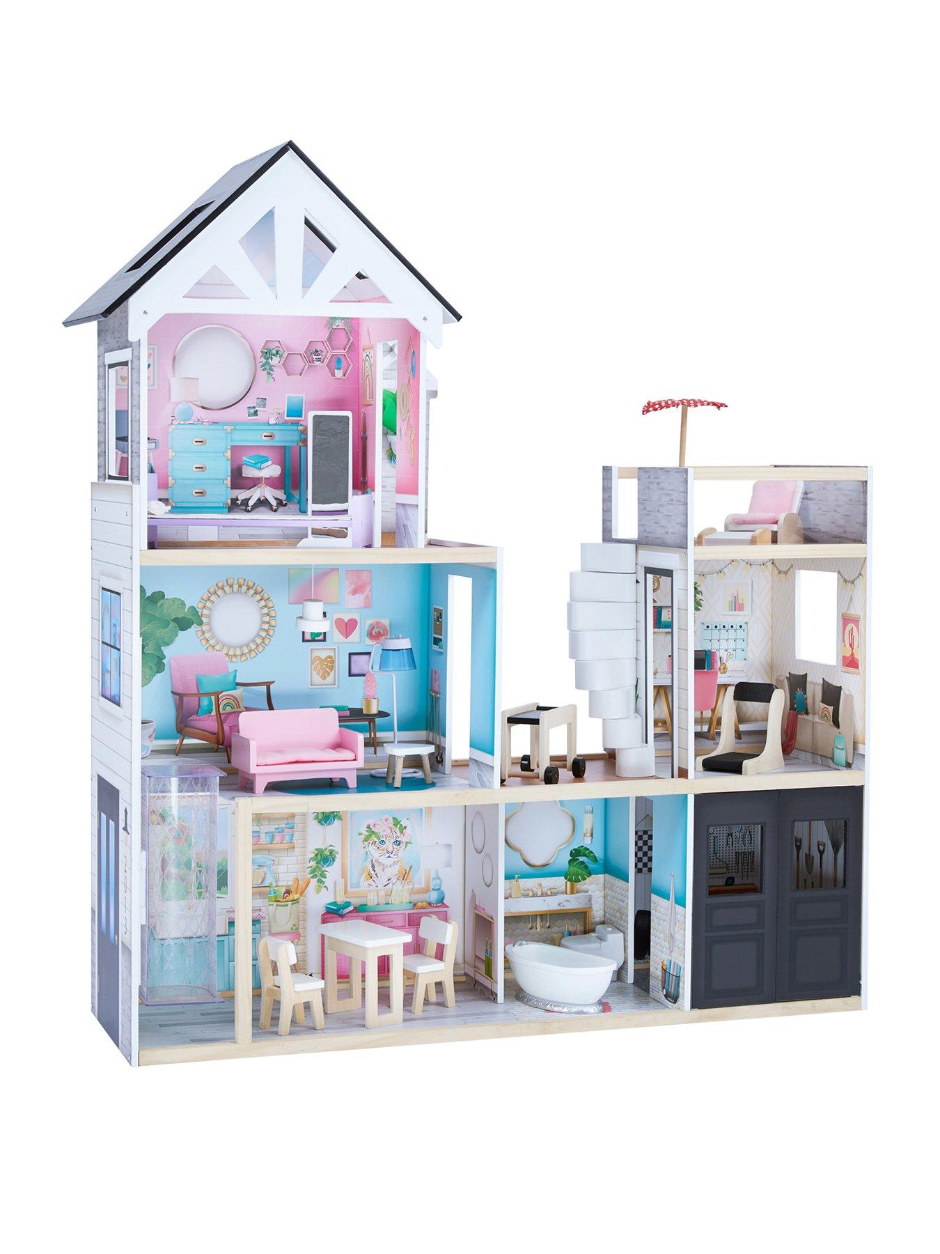 Teamson Kids Olivia s Little World Dreamland Large Mansion Doll House Multi color