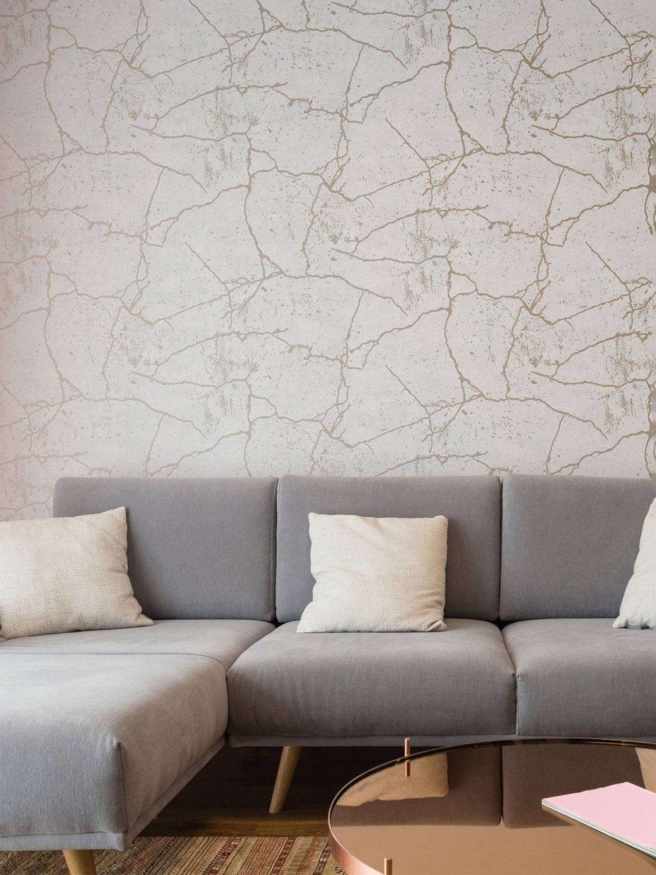 undefined Kintsugi Wallpaper in Gold