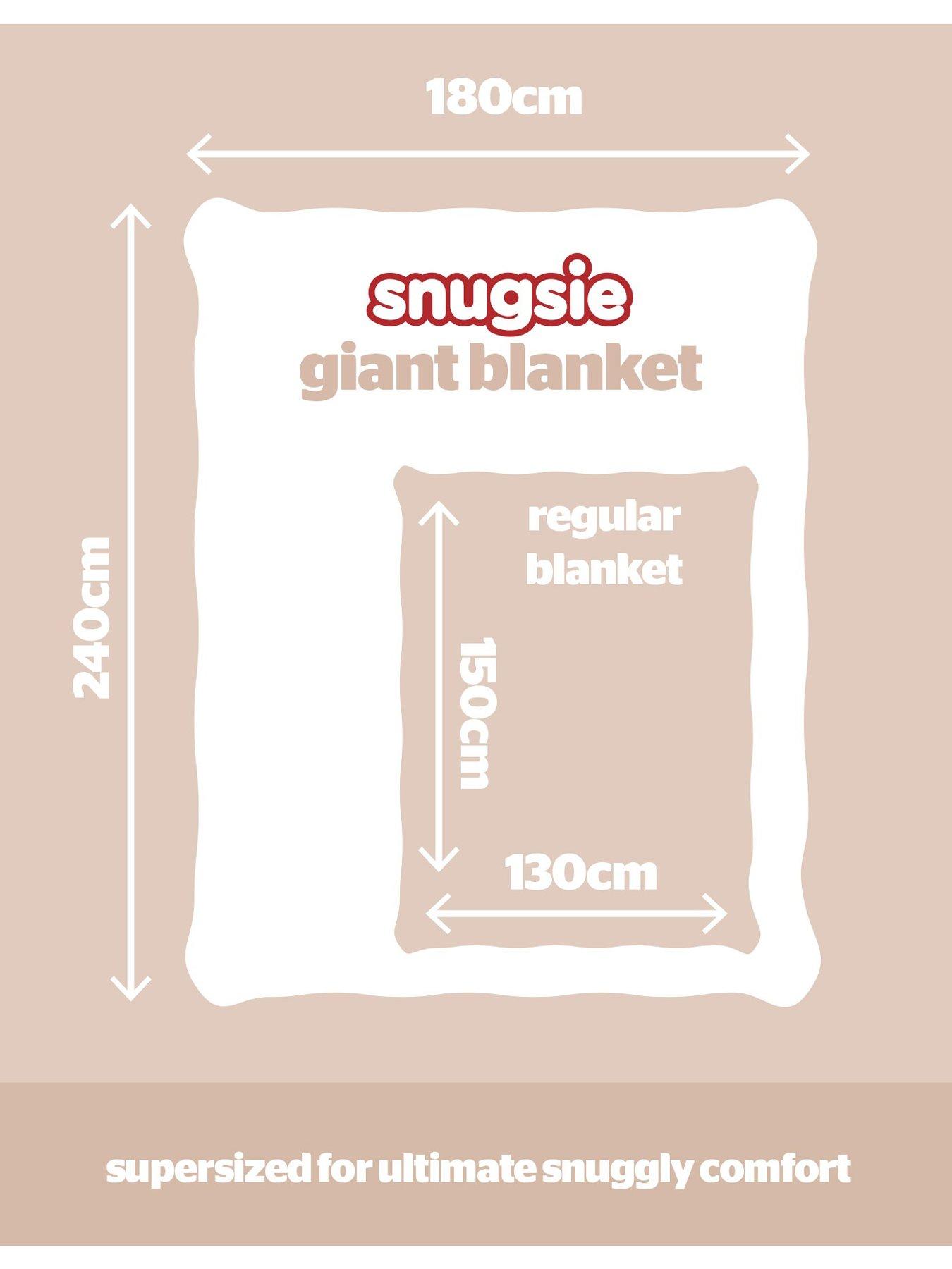 Image 6 of 7 of Silentnight Snugsie Family Blanket - Cable Knit - Natural