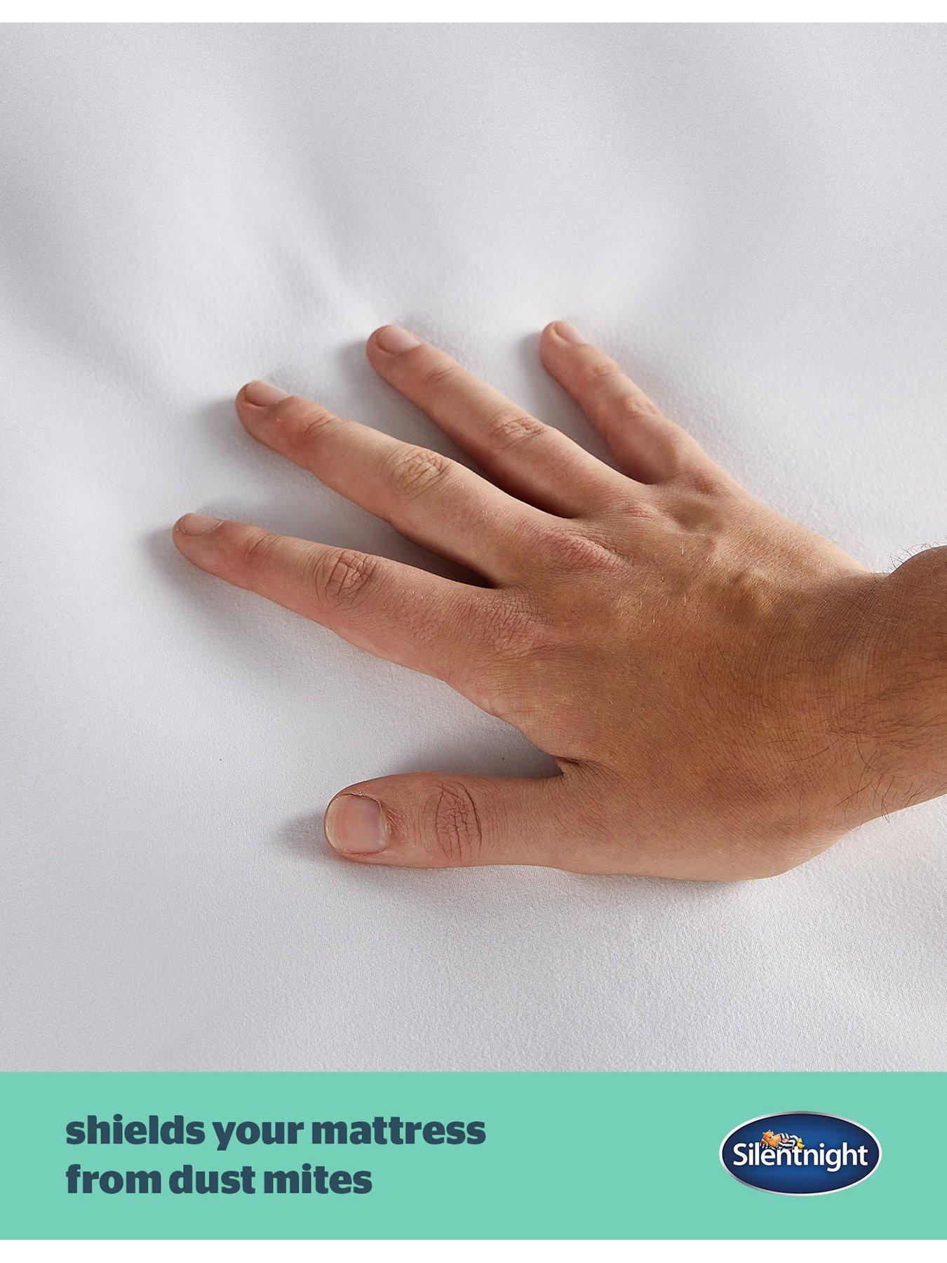 Image 5 of 7 of Silentnight Supersoft Waterproof Mattress Protector - King - 2 Pack - White