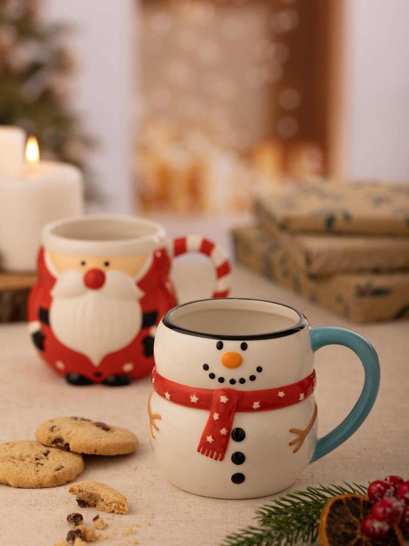 Product photograph of Price Kensington Snowman Mug from very.co.uk