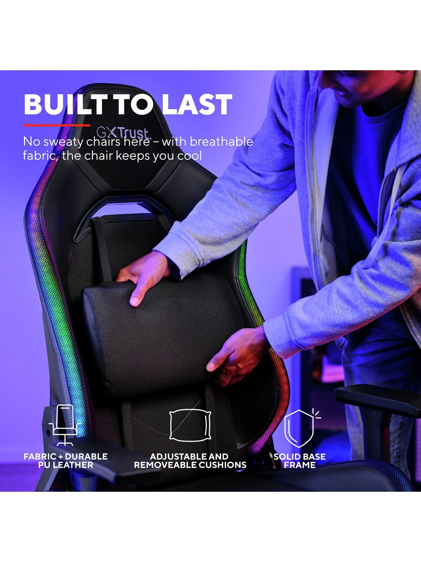 Image 5 of 7 of Trust GXT719 Ruya RGB Adjustable Gaming Chair Black