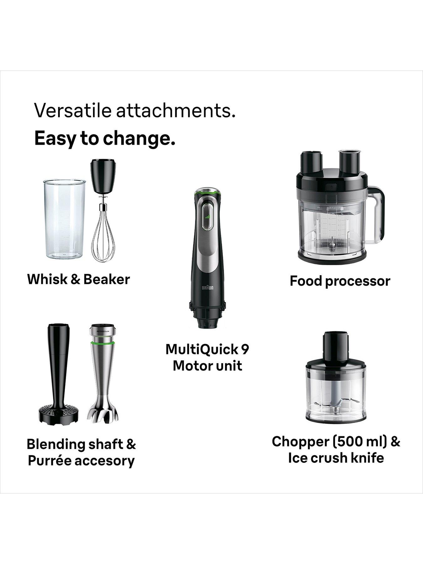 Image 6 of 6 of Braun MQ9187XLI MultiQuick 9 Hand Blender - Black
