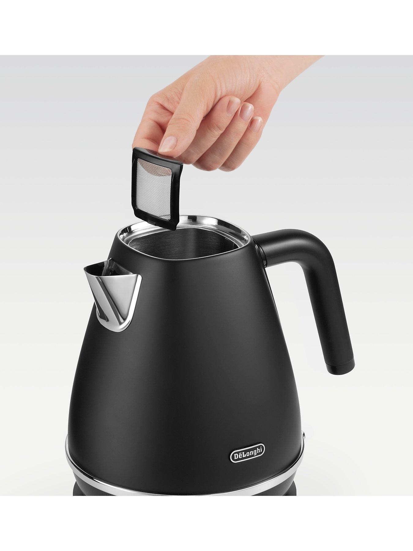 DeLonghi Distinta X Kettle Black Very