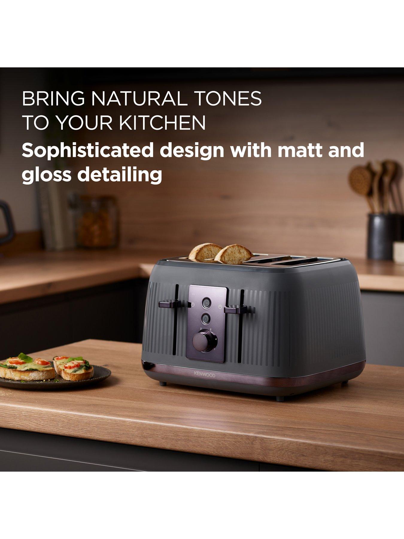 Image 2 of 7 of Kenwood Dusk 4-Slice&nbsp;Toaster - Grey