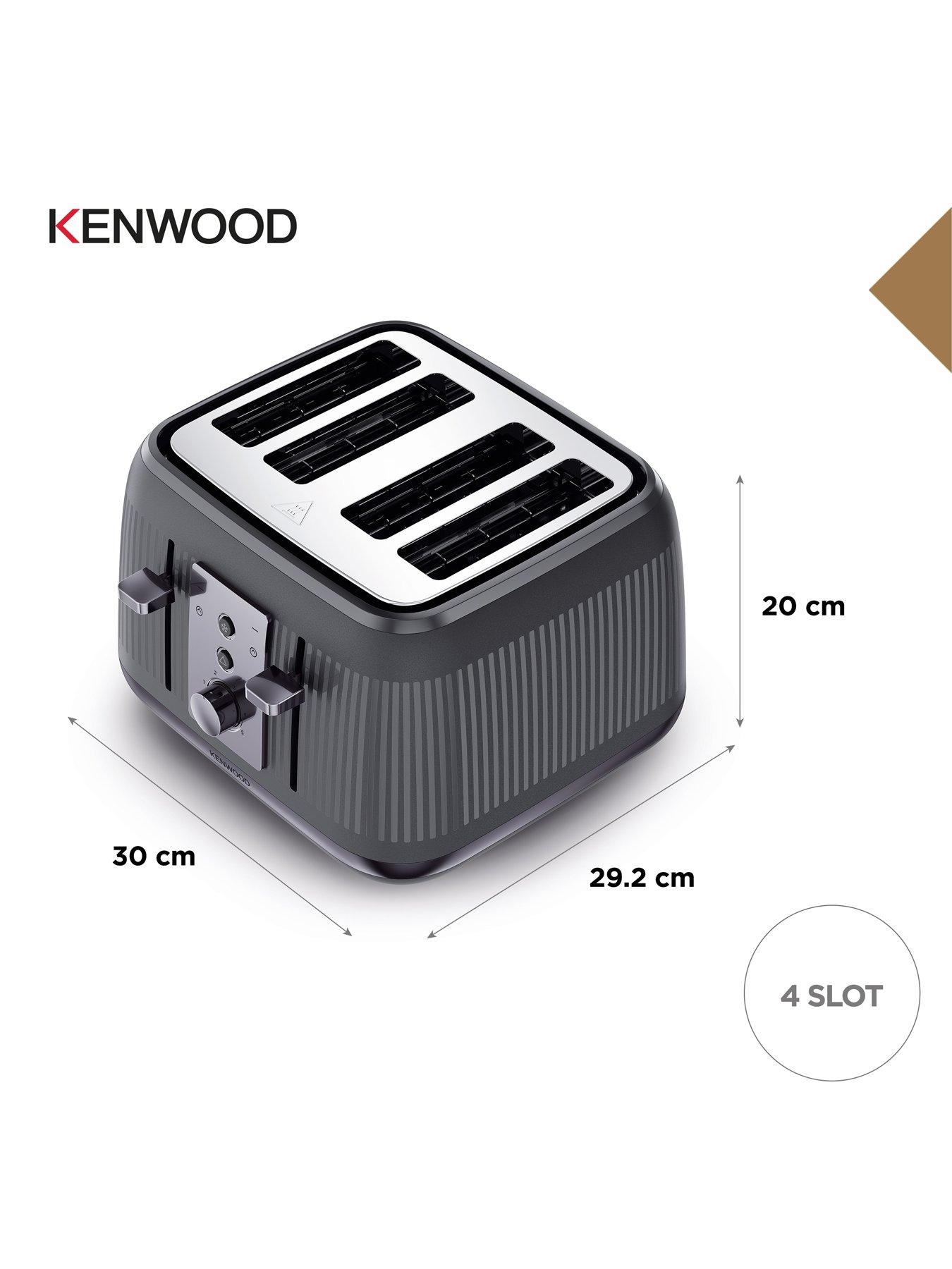 Image 5 of 7 of Kenwood Dusk 4-Slice&nbsp;Toaster - Grey