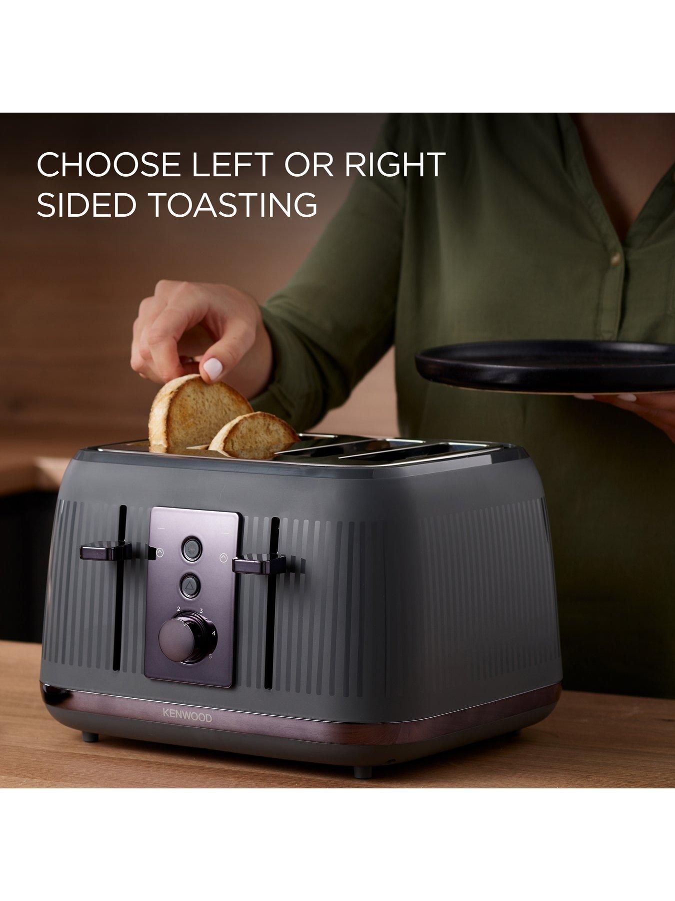 Image 6 of 7 of Kenwood Dusk 4-Slice&nbsp;Toaster - Grey