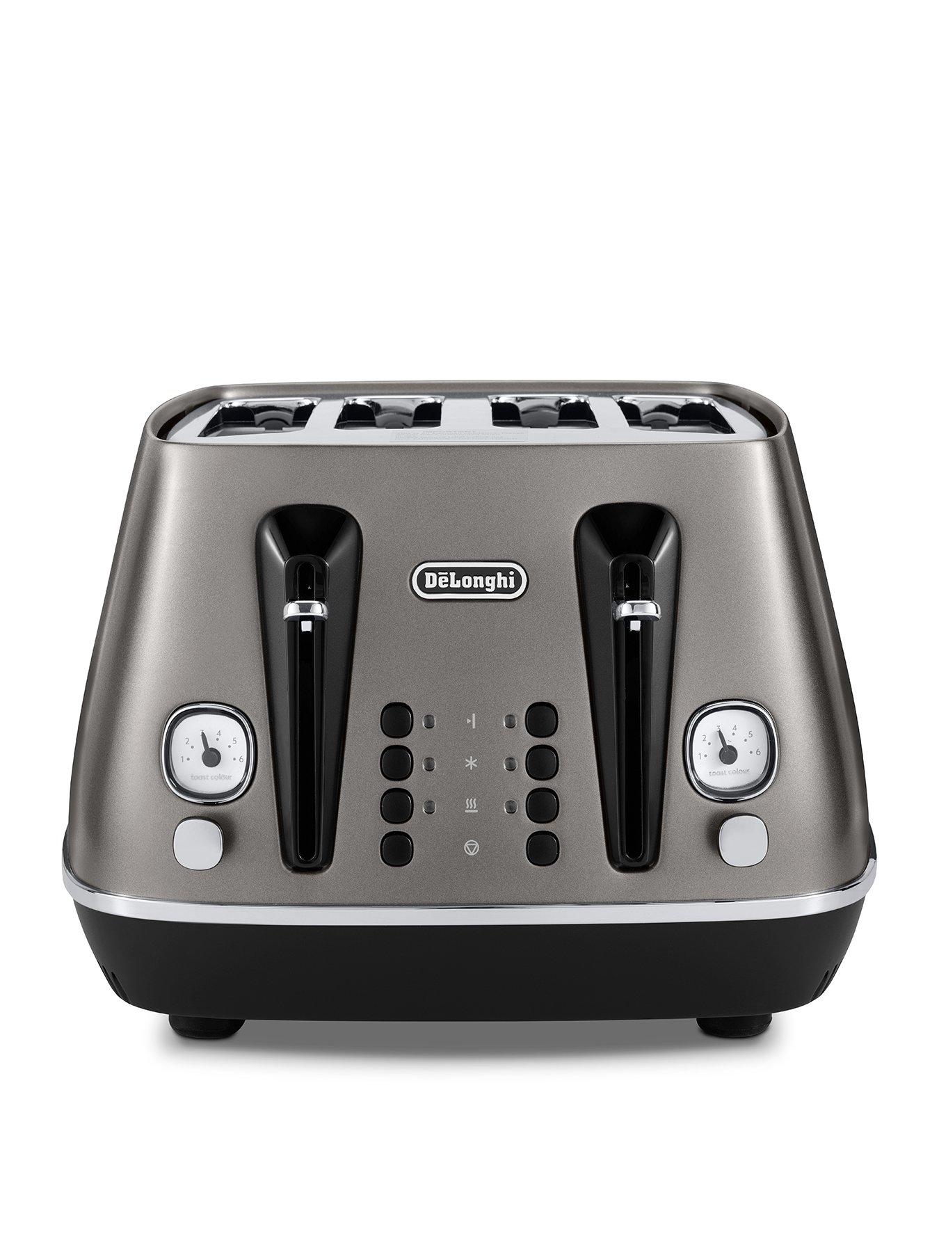 Image 1 of 8 of DeLonghi Distinta X Titanium 4-Slice&nbsp;Toaster