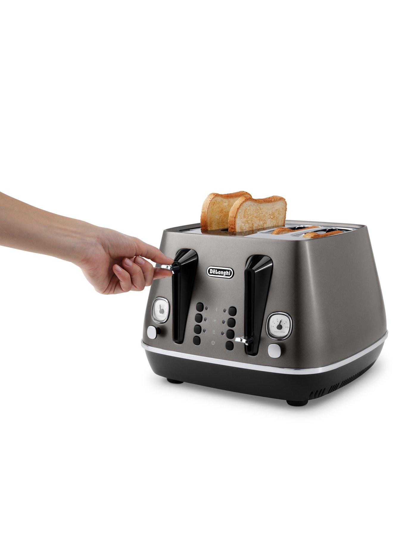 Image 2 of 8 of DeLonghi Distinta X Titanium 4-Slice&nbsp;Toaster