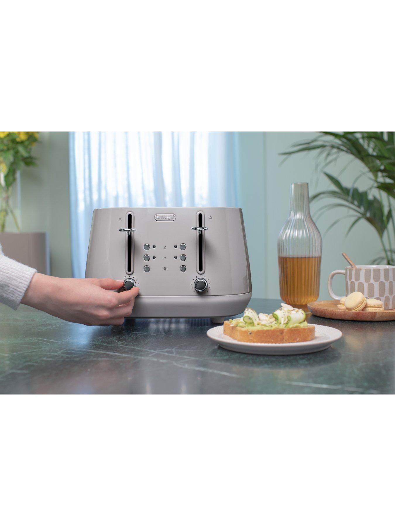 DeLonghi Eclettica Toaster Beige Very