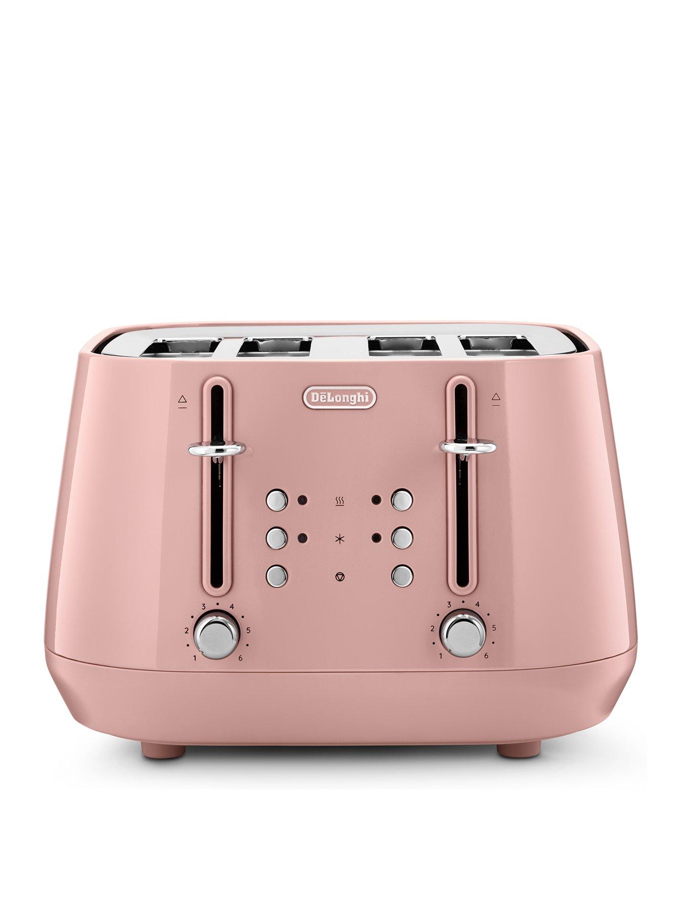 Pink kettle toaster best sale