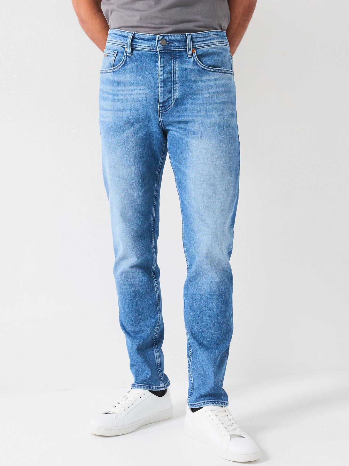 undefined Taber Bc Tapered Fit Jeans - Bright Blue