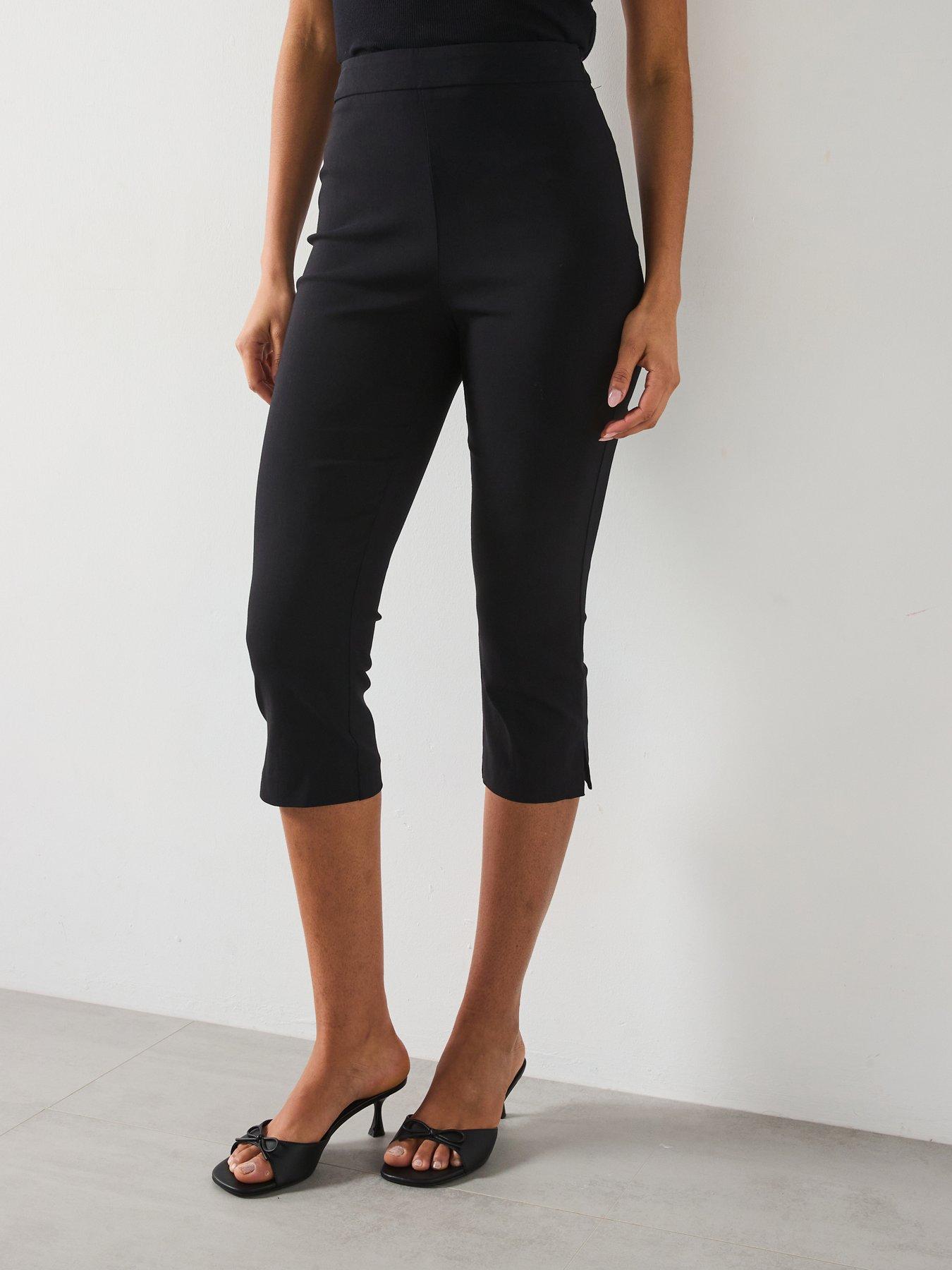 undefined Capri Trouser - Black