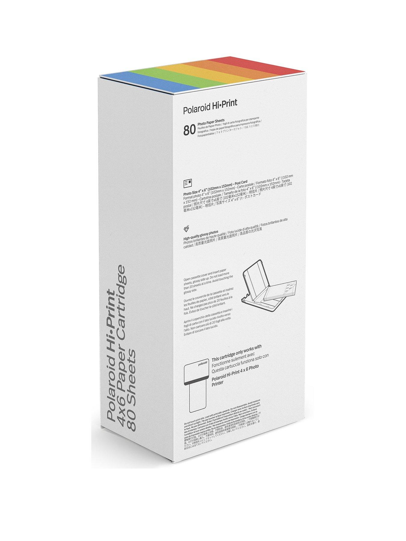 Polaroid Hi-Print 4x6 Paper Cartridge 80 Sheets Very
