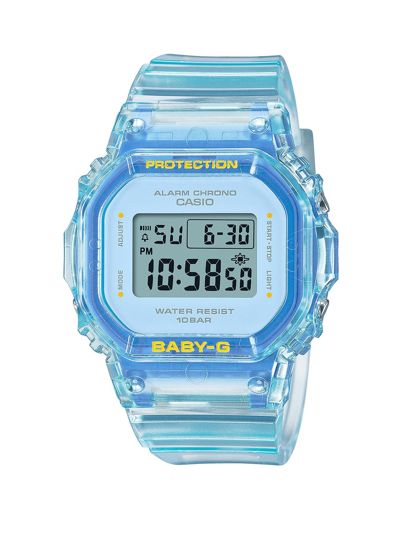 Product photograph of Casio Baby-g Bgd-565sj-2er Summer Jelly Resin Watch from very.co.uk