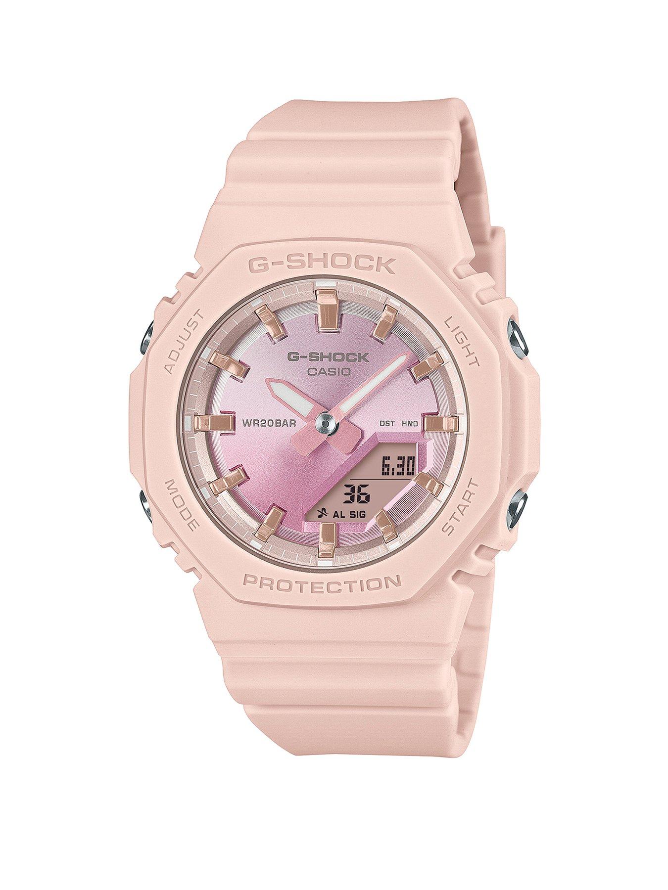 Product photograph of Casio G-shock Gma-p2100sg-4aer Metallic Resin Watch from very.co.uk