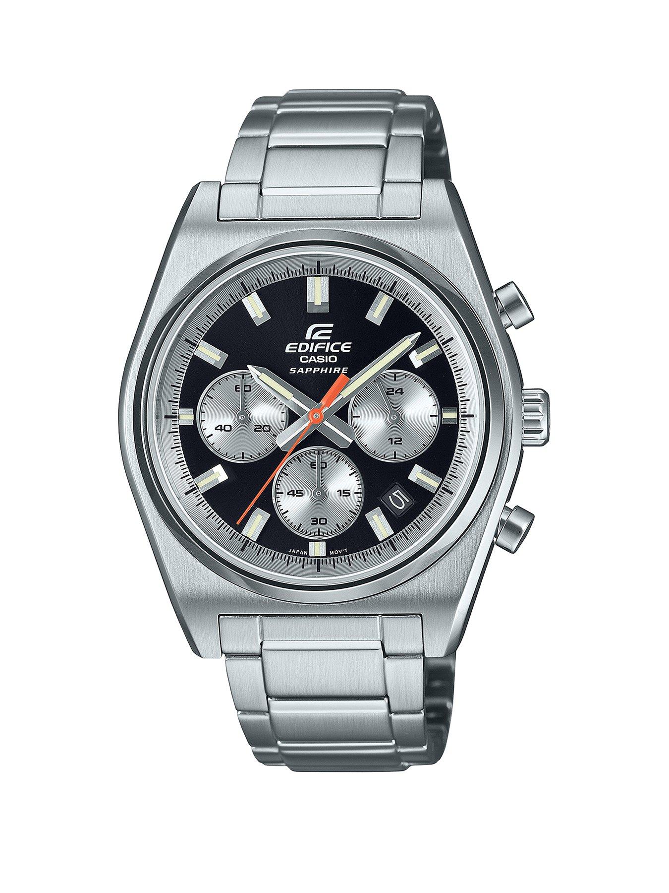 Product photograph of Casio Edifice Efb-730d-1avuef Classic Stainless Steel Watch from very.co.uk