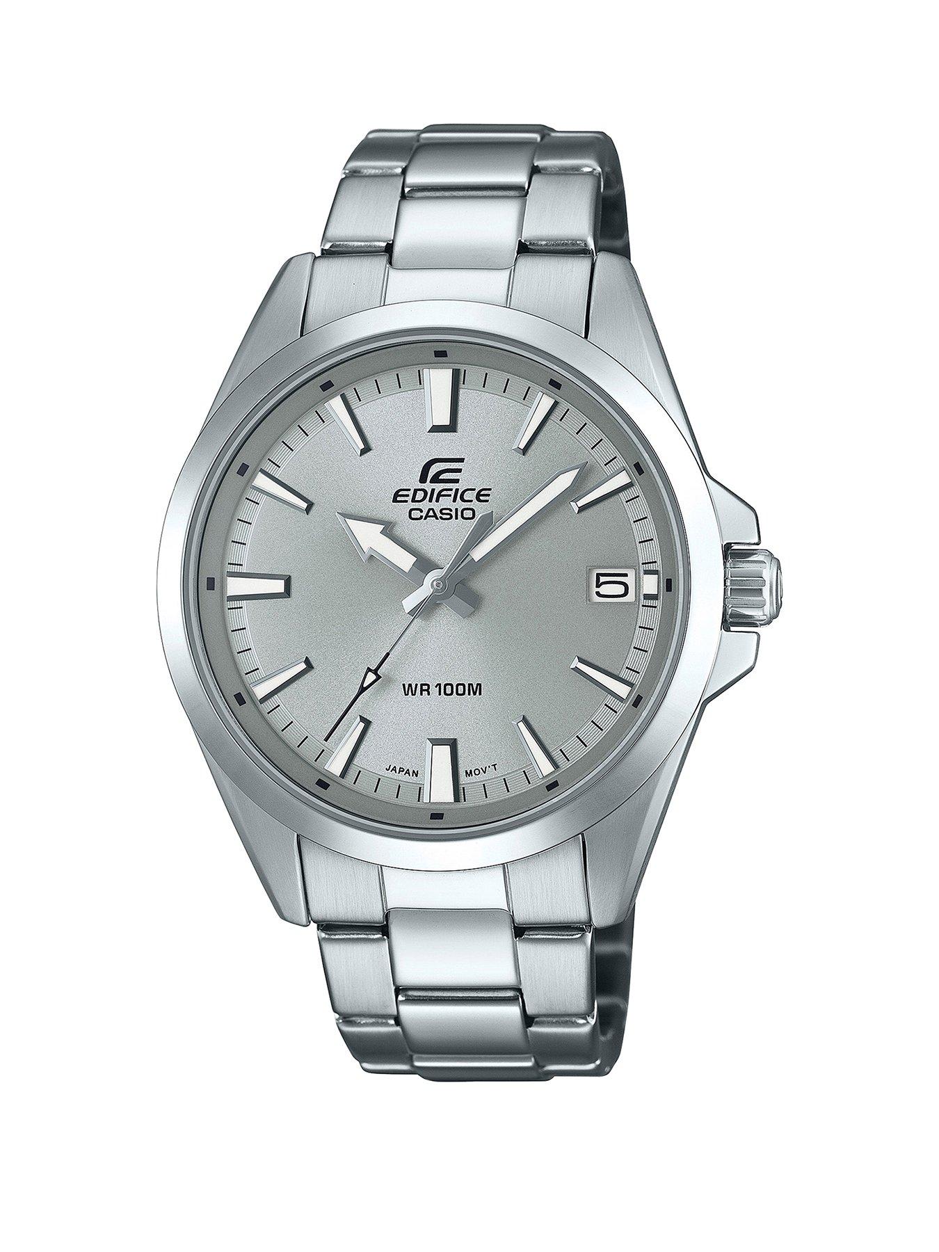 Edifice EFV 100D 8AVUEF Classic Stainless Steel Watch