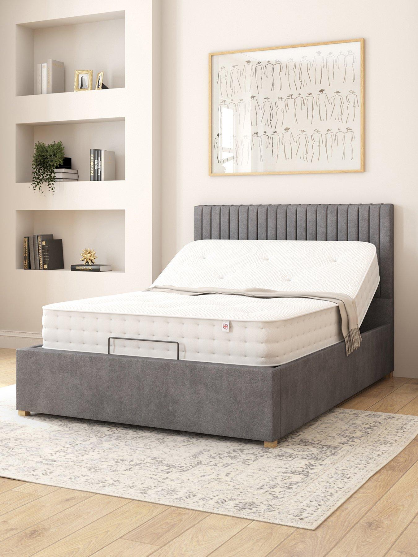 undefined Grant Adjustable Bed With Mattress