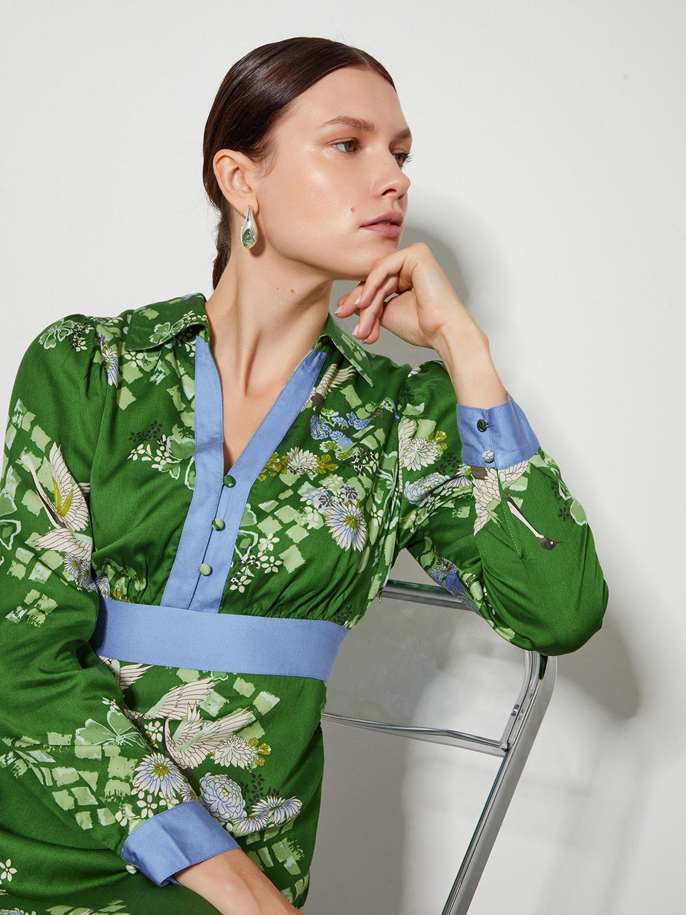 Monsoon Jennifer Print Dress | Very.co.uk 